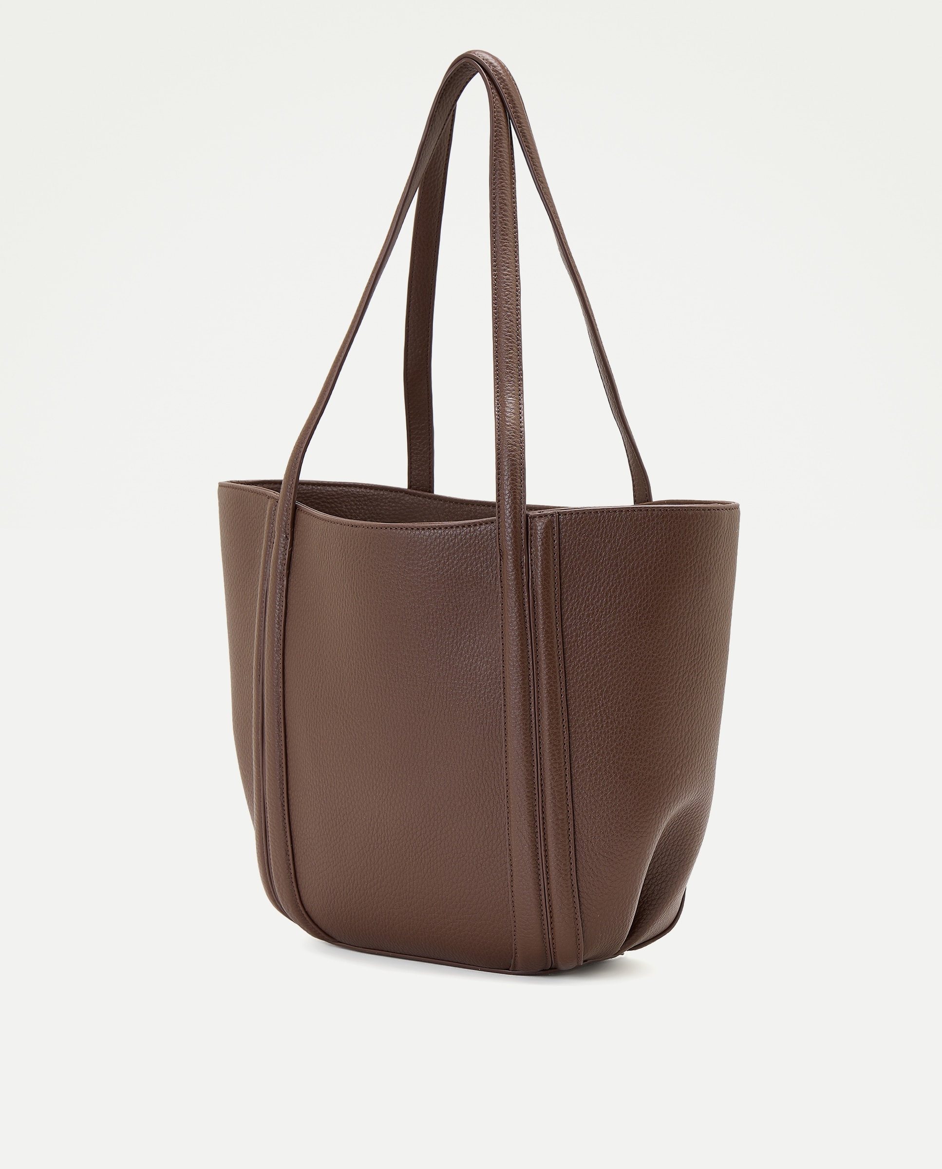 Bolso shopper con neceser interior - Tintoretto - Chocolate Chocolate-2
