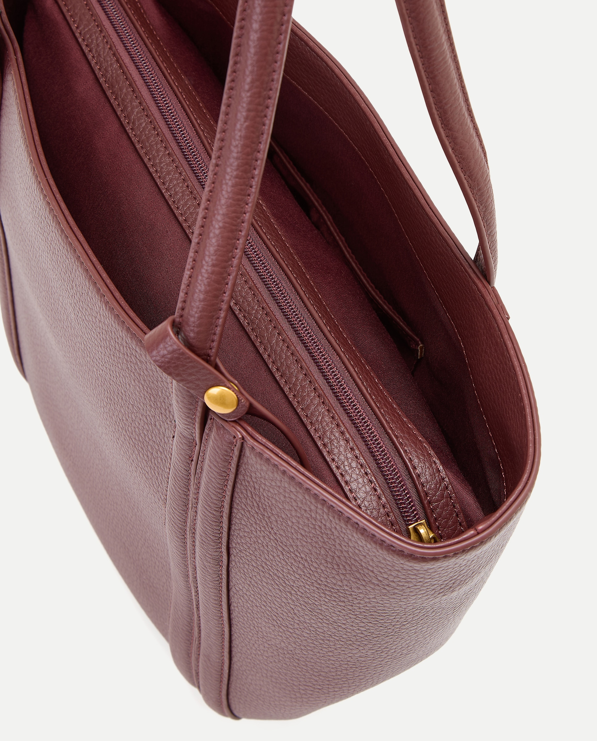 Mala Shopper com Nécessaire Interior Bordeaux-4