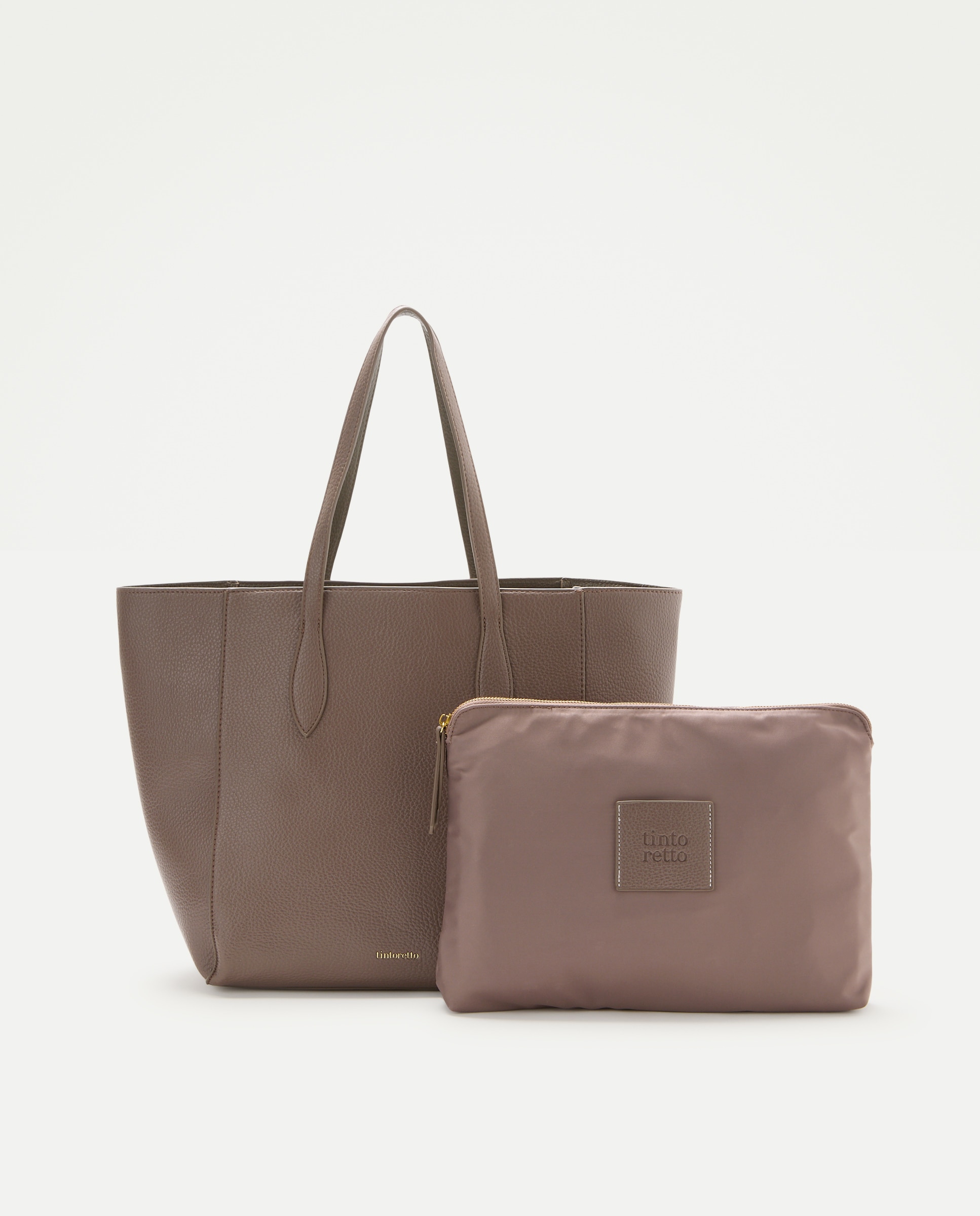 Mala Shopper Reversível com Capa no Interior Visom-Escuro-3