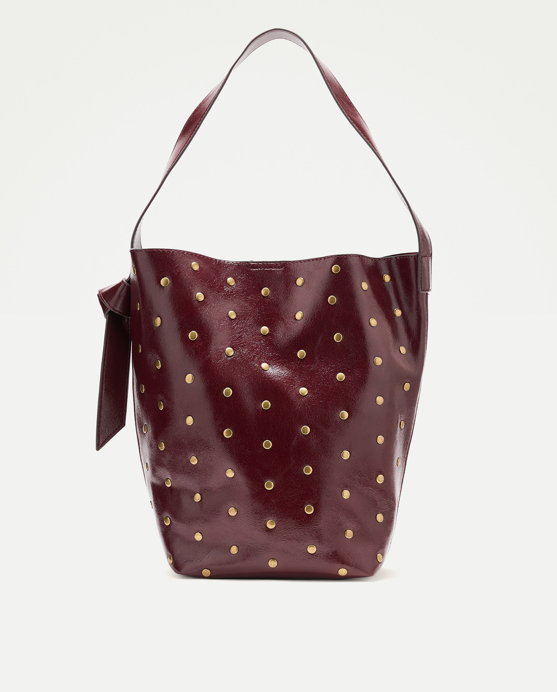 Imagem 0 de Mala Bucket de Ombro com Mini Tachas