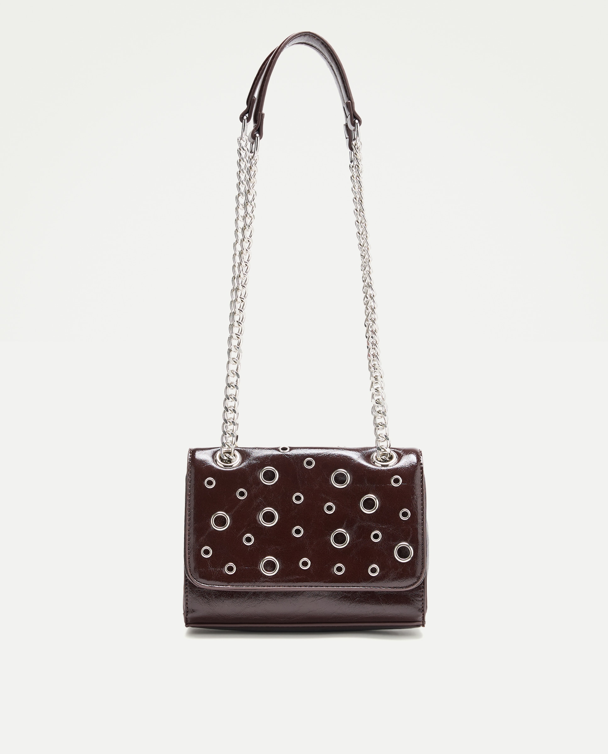 Imagem 0 de Mala Shopper com Recortes e Correntes