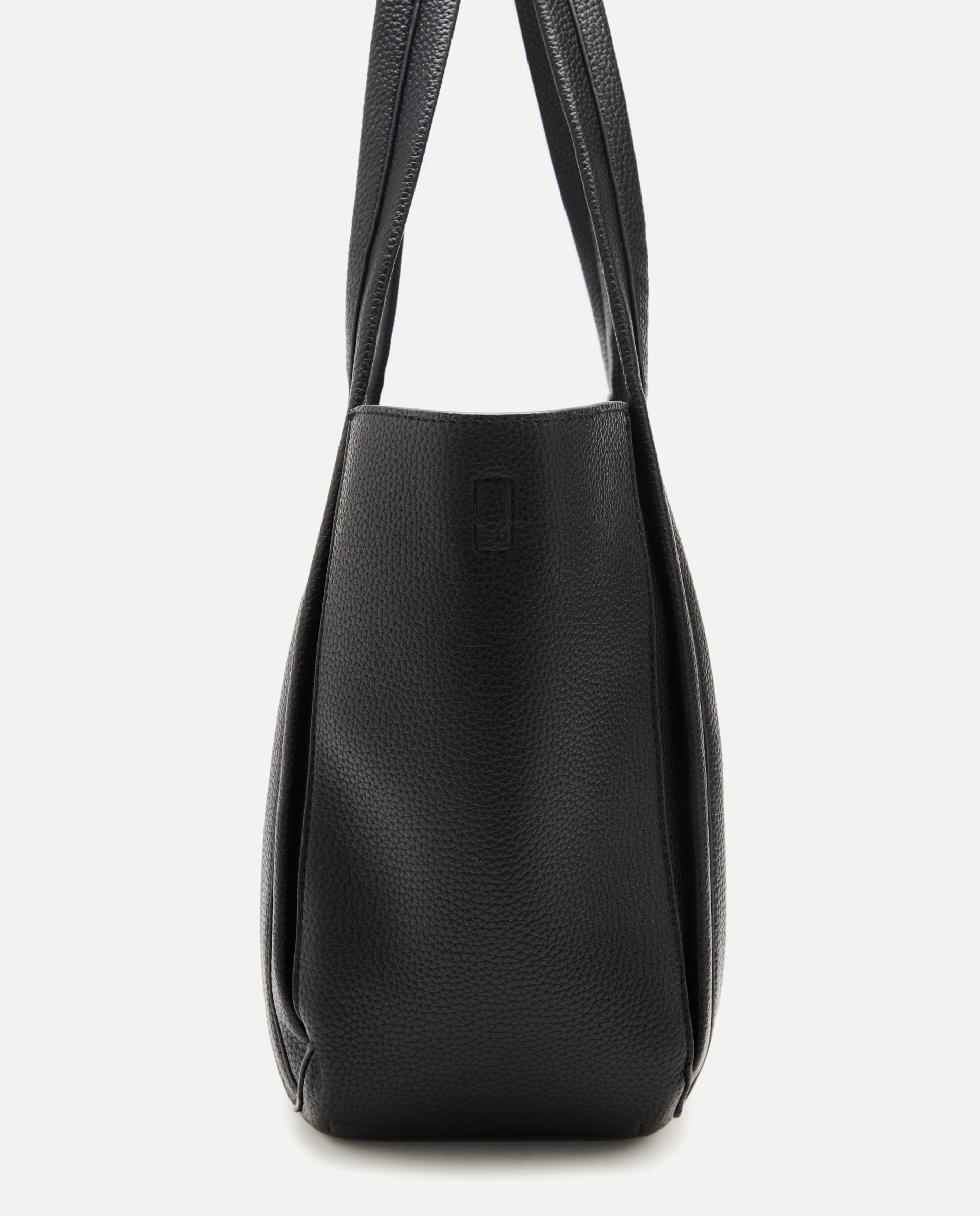 Bolso shopper 2 en 1 con bandolera - Tintoretto - 800 Negro 800 Negro-4