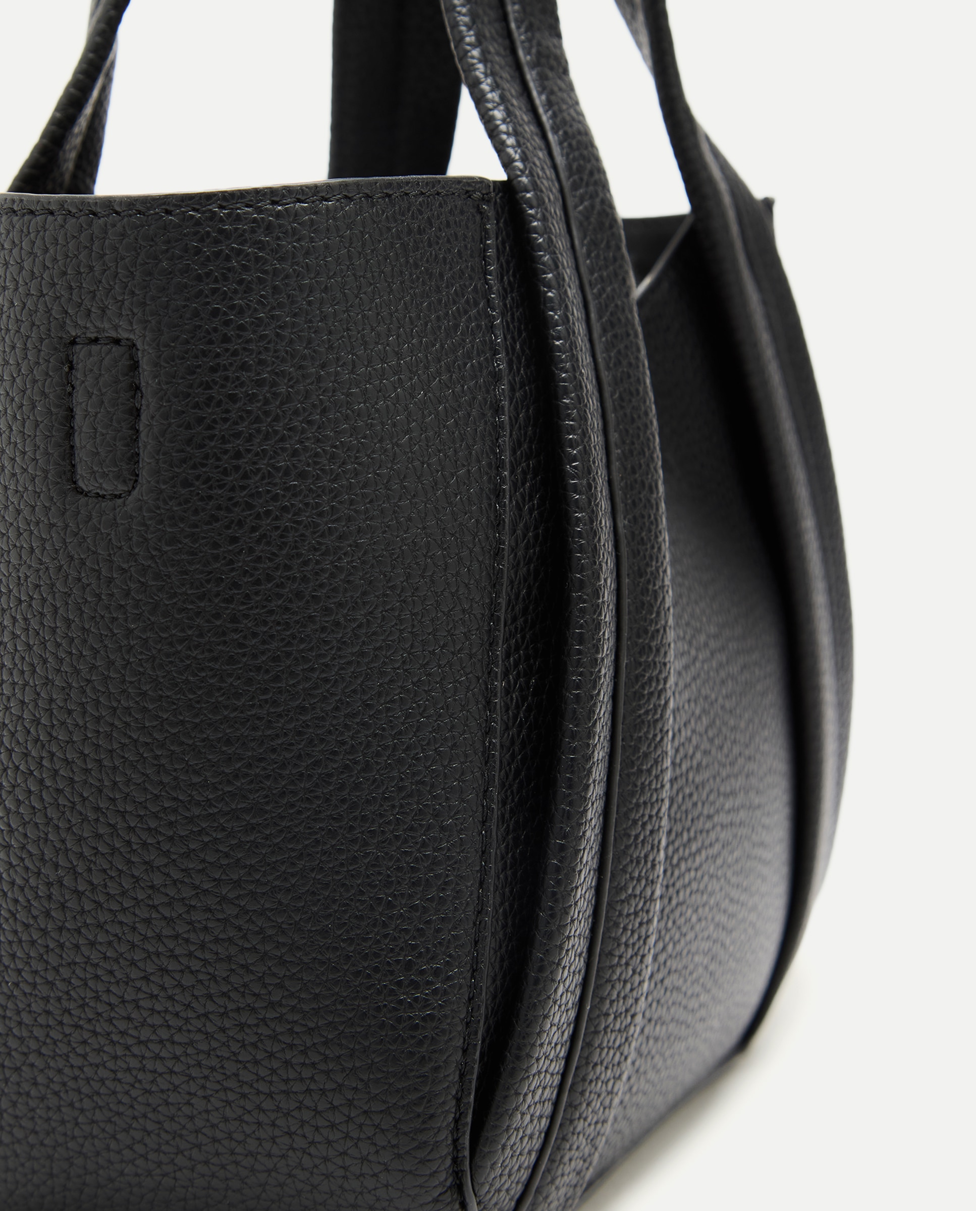 Mala Shopper 2 em 1 com Alça de Tiracolo Preto-4