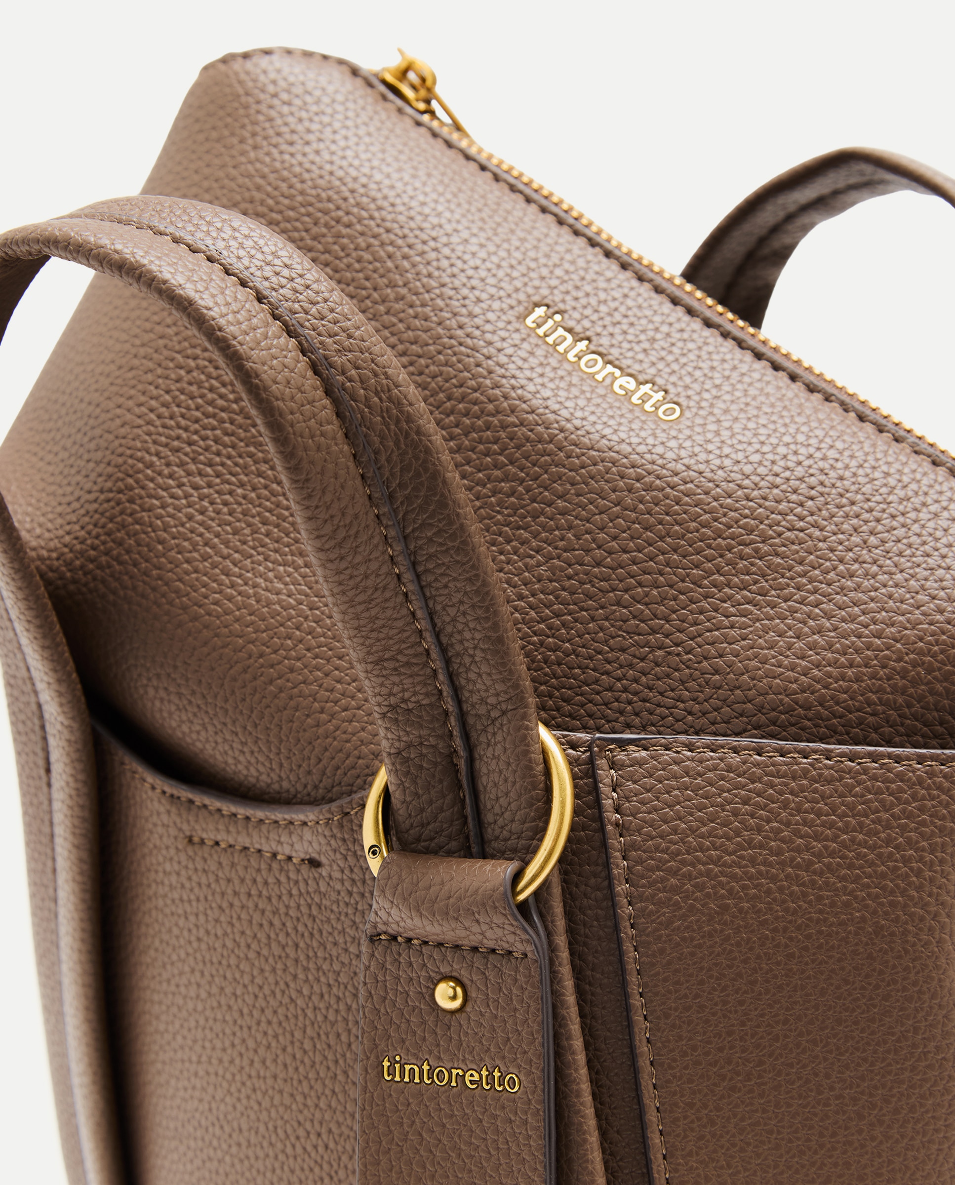 Mala Shopper 2 em 1 com Alça de Tiracolo Visom-Escuro-4