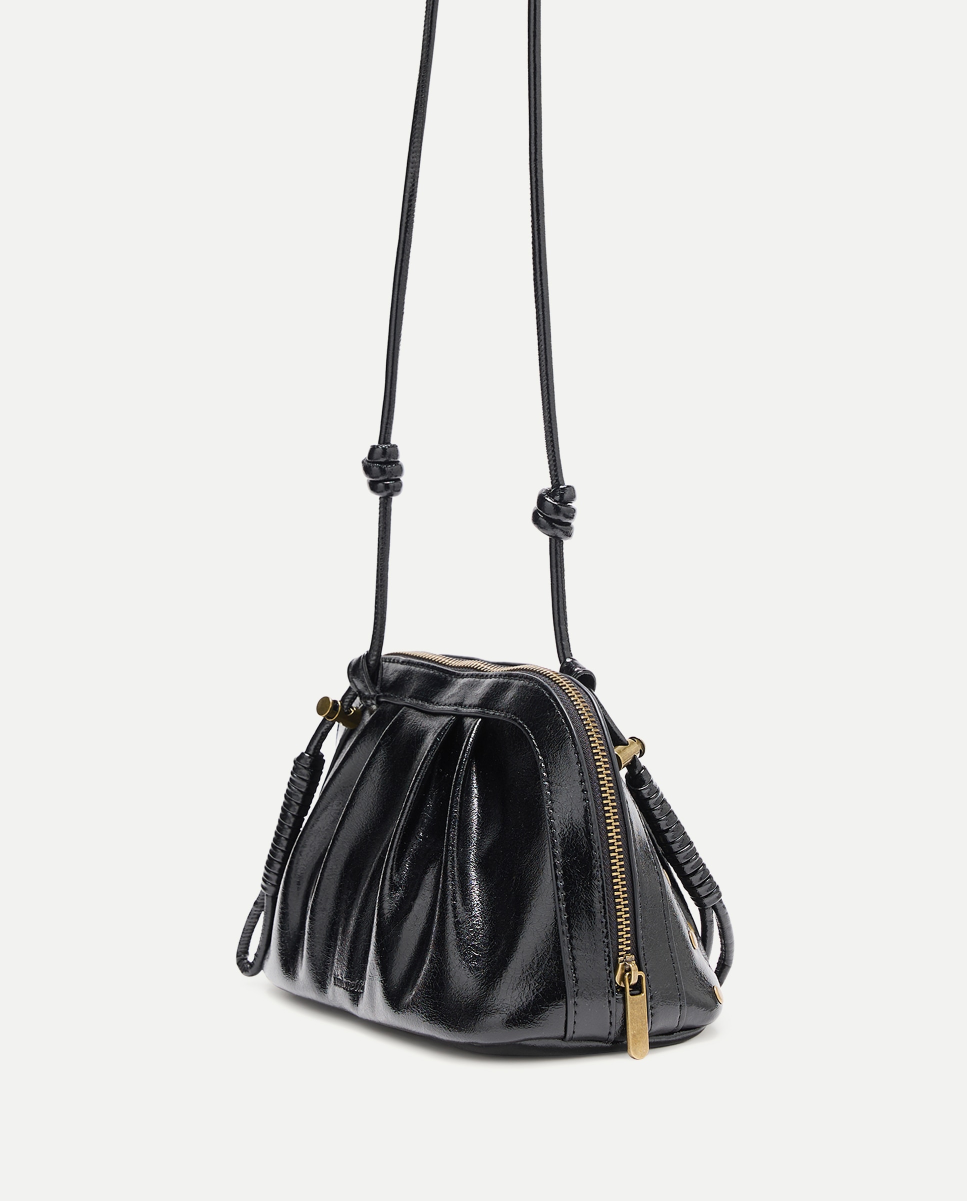 Imagen 3 de Bandolera con mini tachas - Tintoretto - Negro Negro