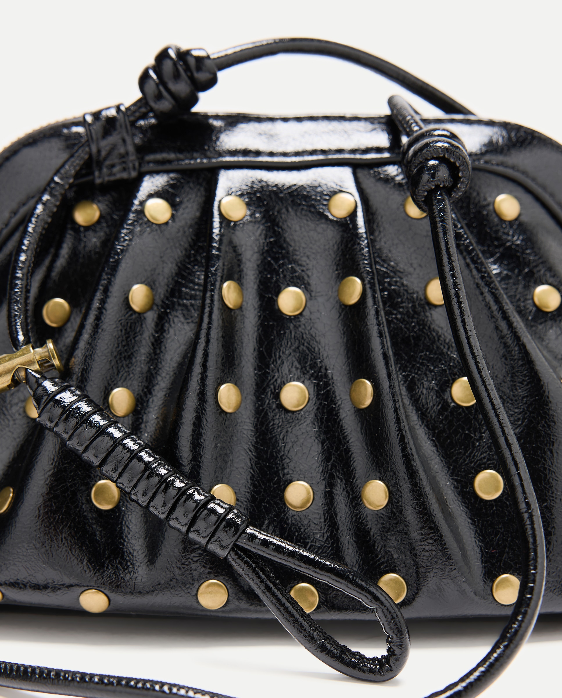 Imagen 4 de Bandolera con mini tachas - Tintoretto - Negro Negro