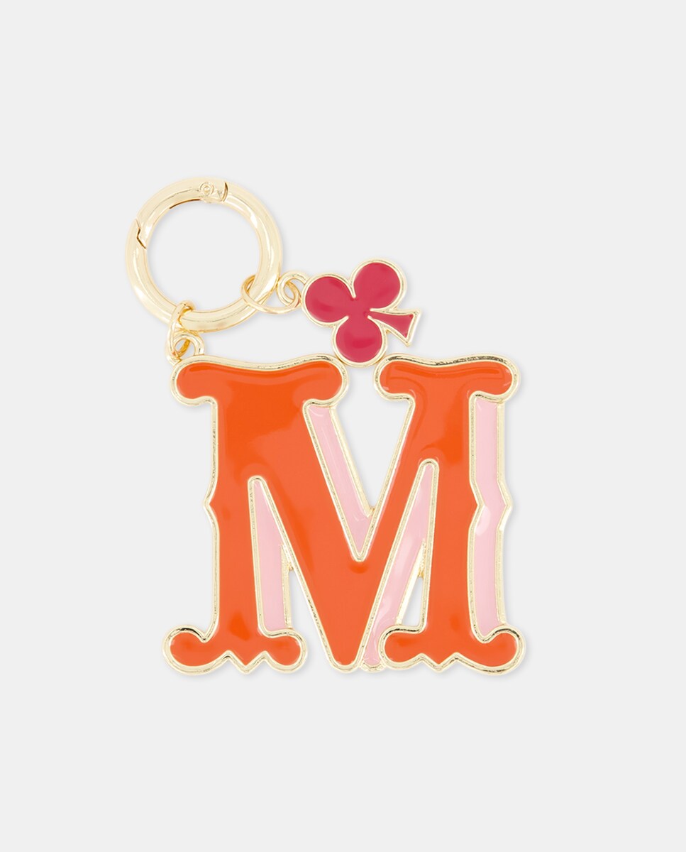 Porta-Chaves com a Letra M Vermelhão-2