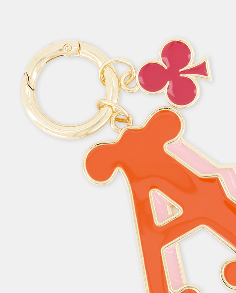 Porta-Chaves com a Letra A 510 Verde Claro-3