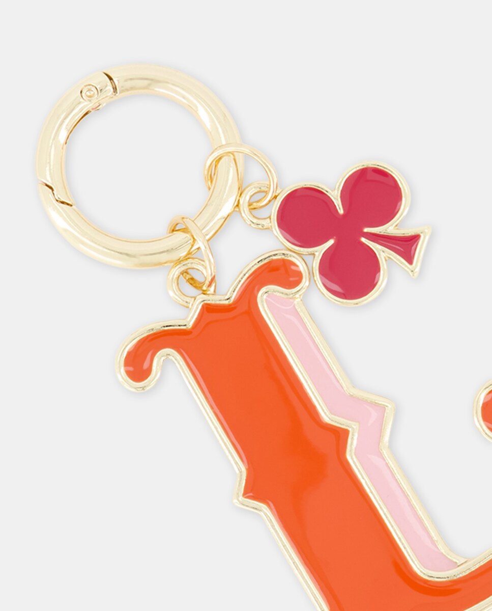 Porta-Chaves com a Letra L Vermelhão-3