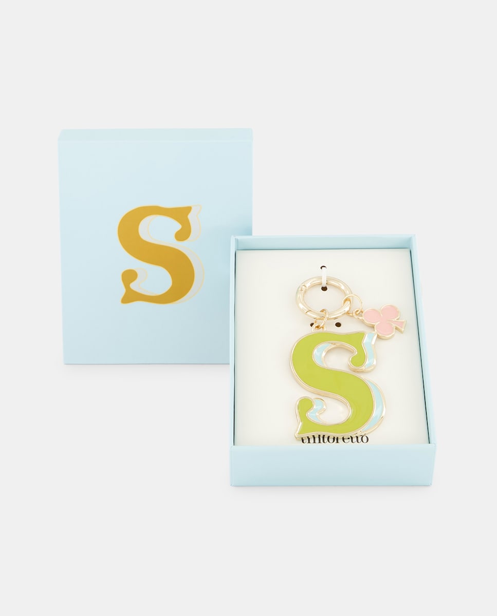 Porta-Chaves com a Letra S 510 Verde Claro-1