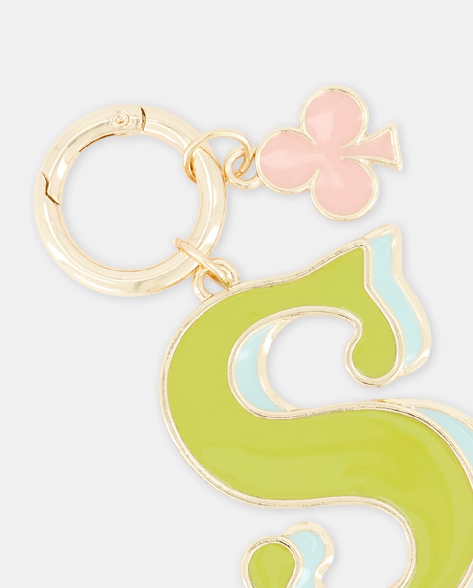 Porta-Chaves com a Letra S 510 Verde Claro-3