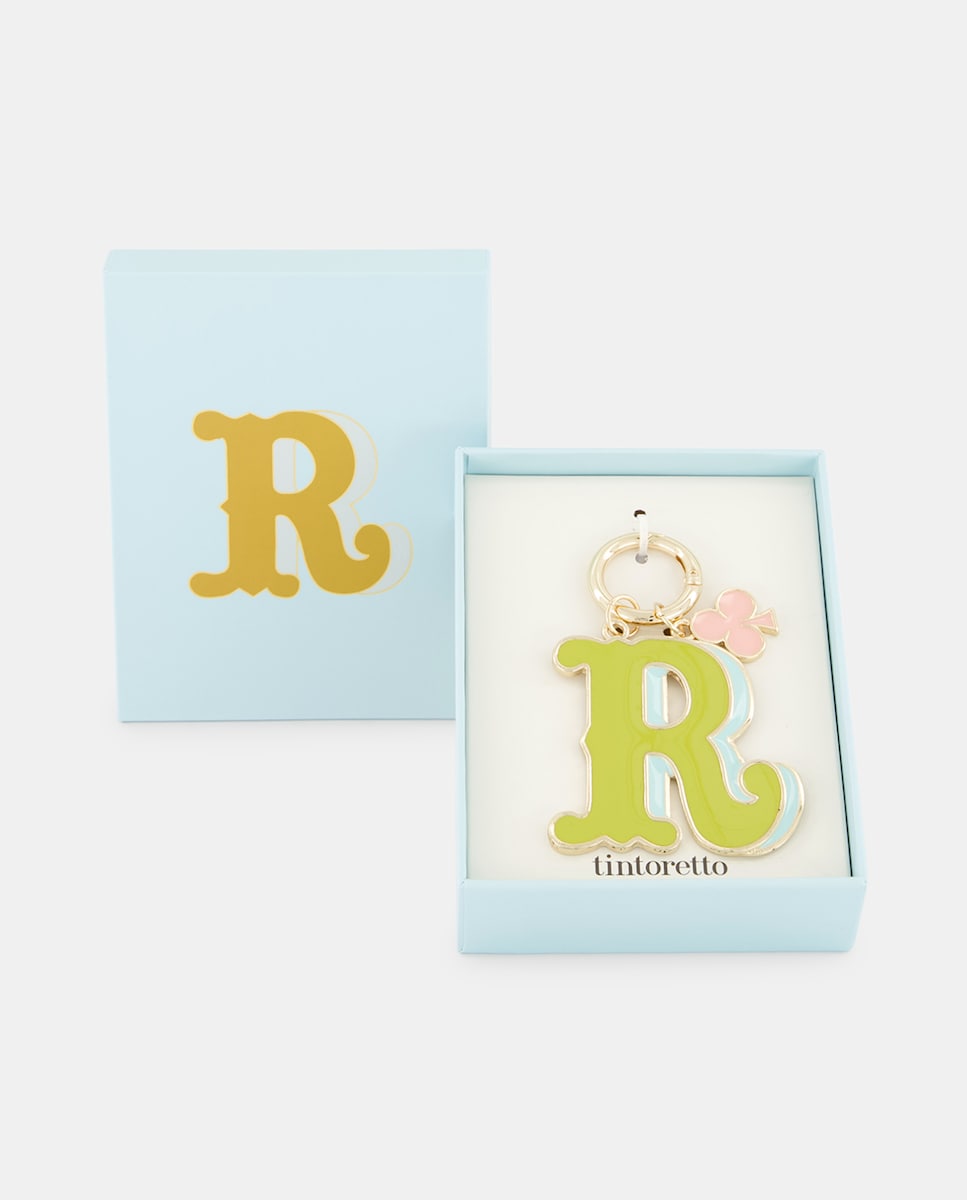 Porta-Chaves com a Letra R Vermelhão-1