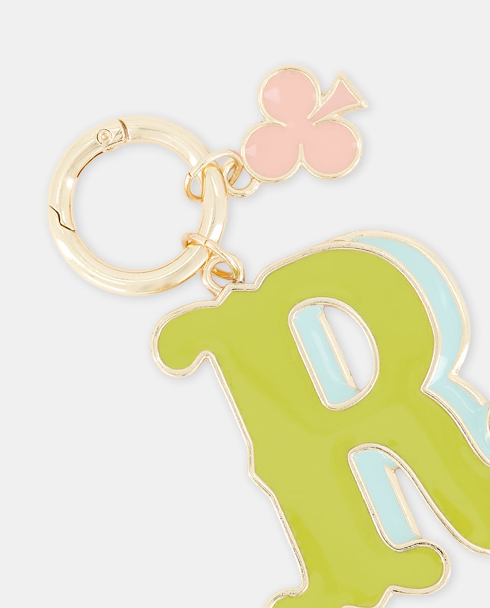 Porta-Chaves com a Letra R Vermelhão-3