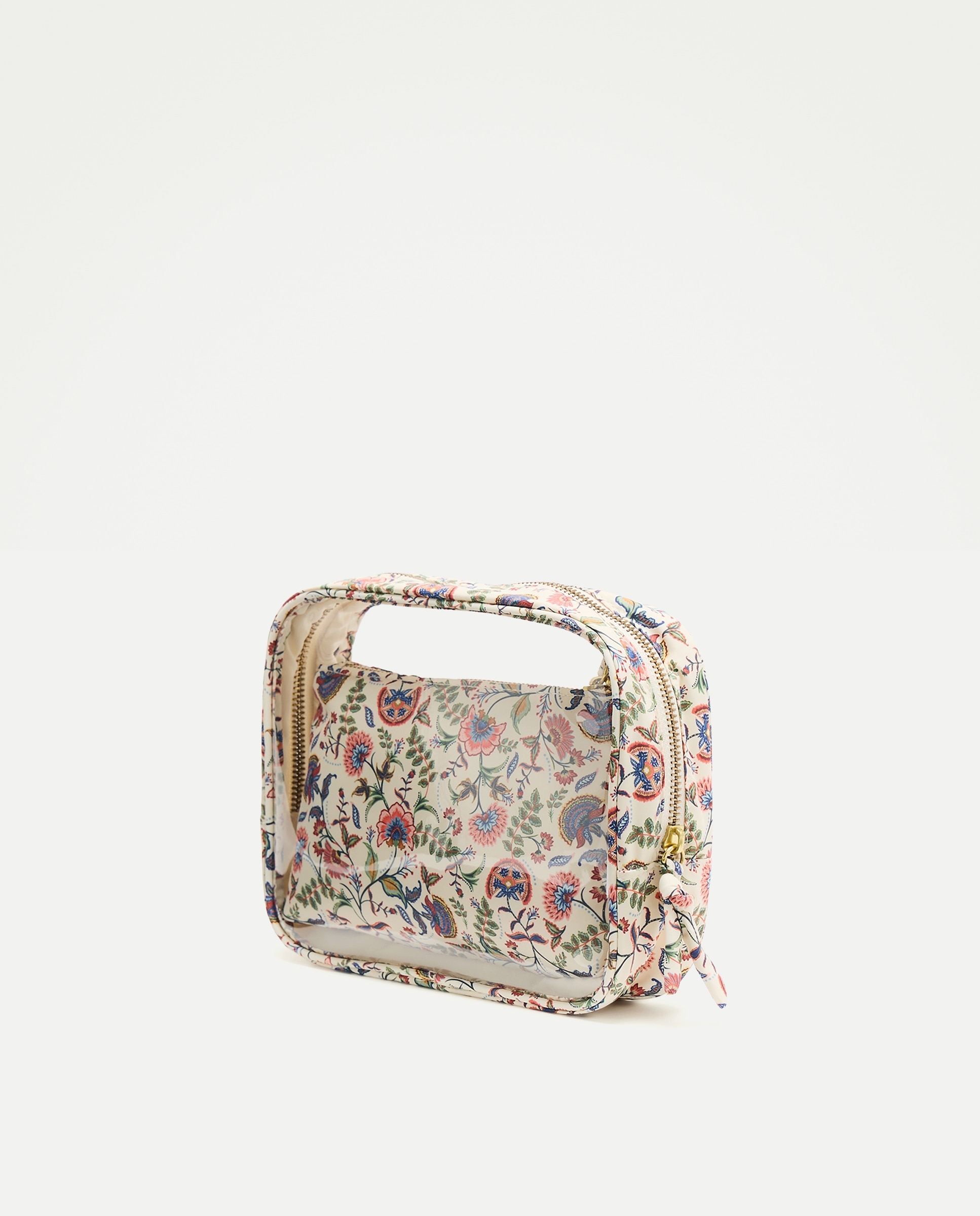 Pack de 2 Nécessaires - Transparente/Indiana Castanho-2