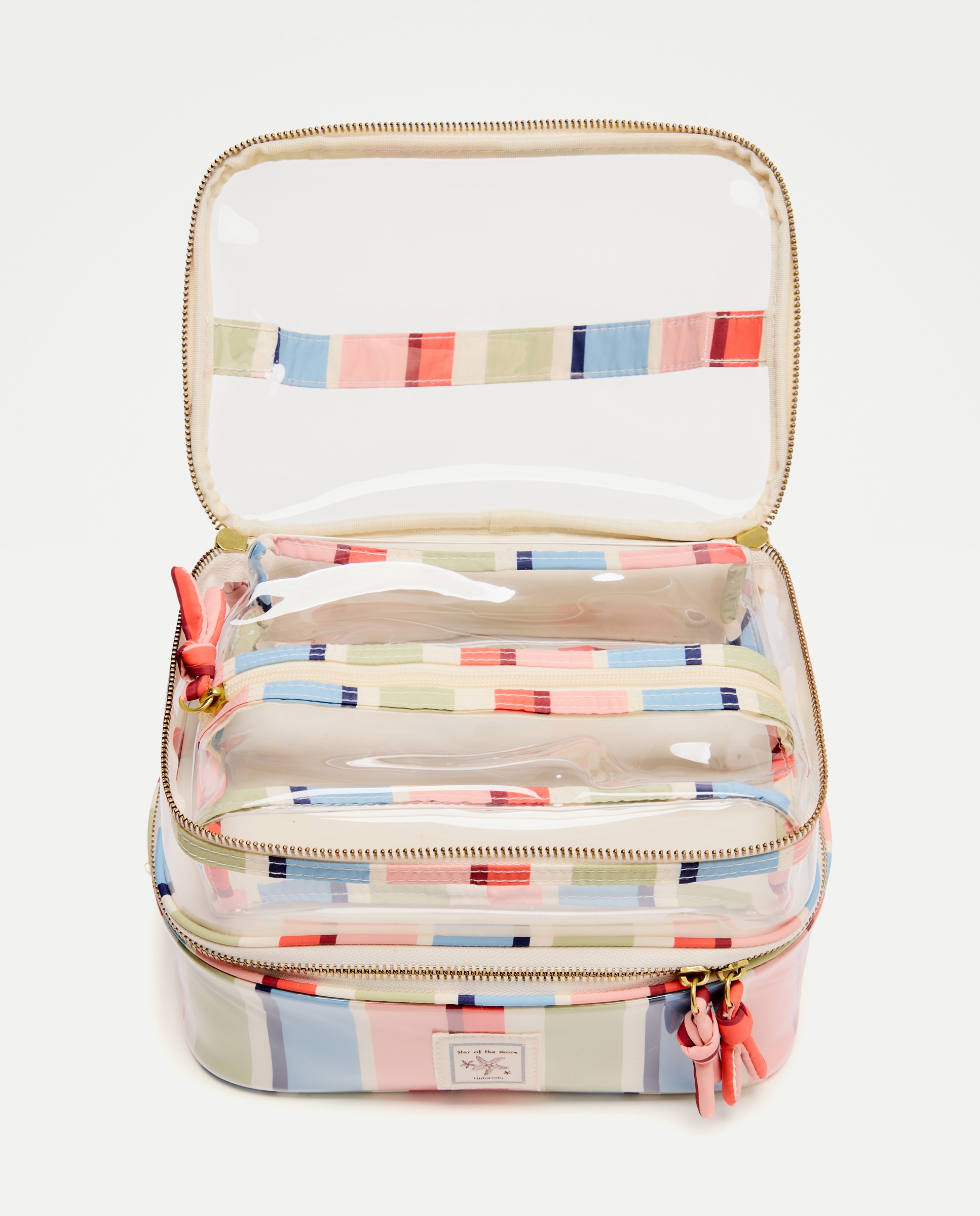 Pack de 3 Nécessaires Estampados Rosa-3