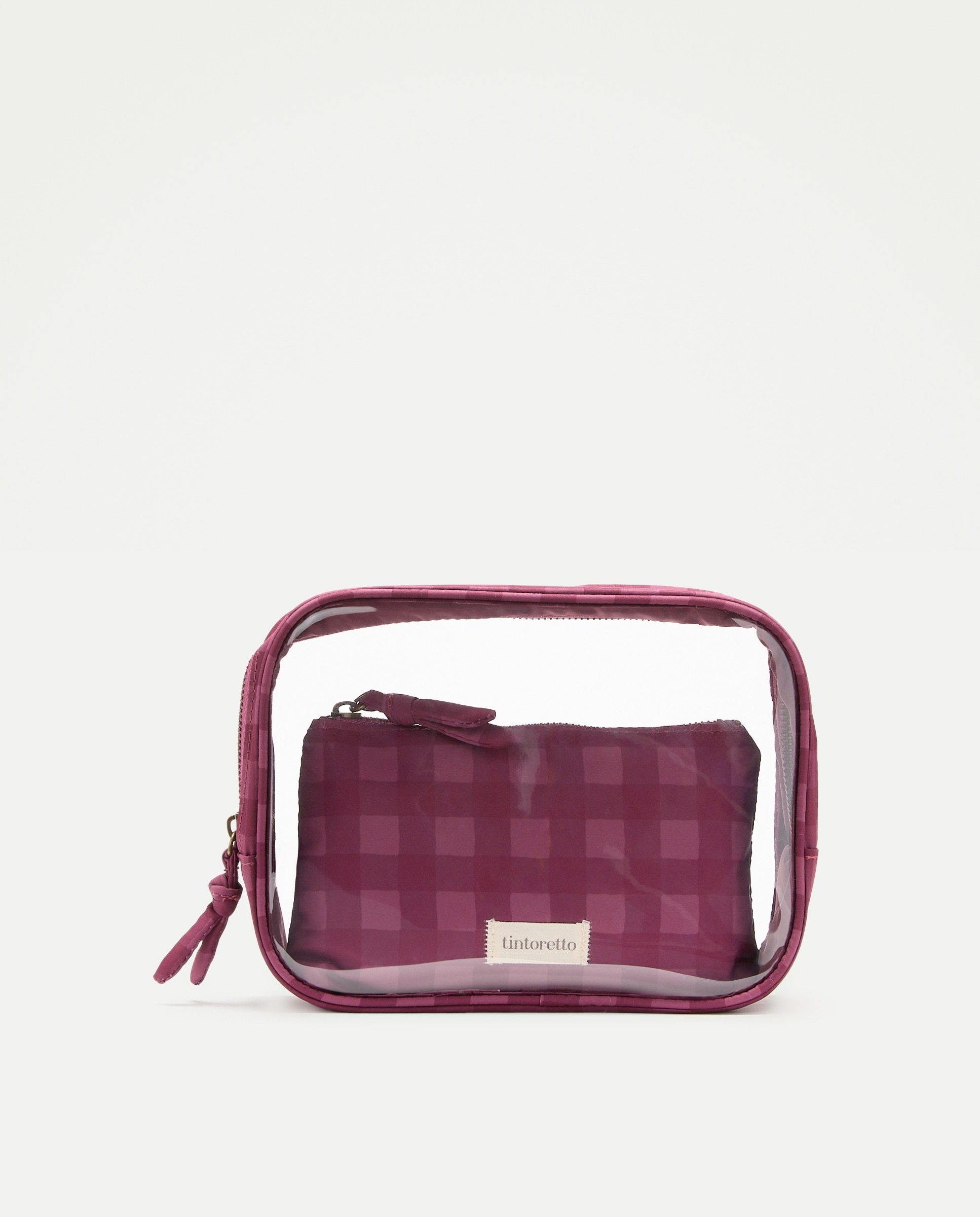 Imagem 0 de Nécessaire Transparente com Pouch Interior