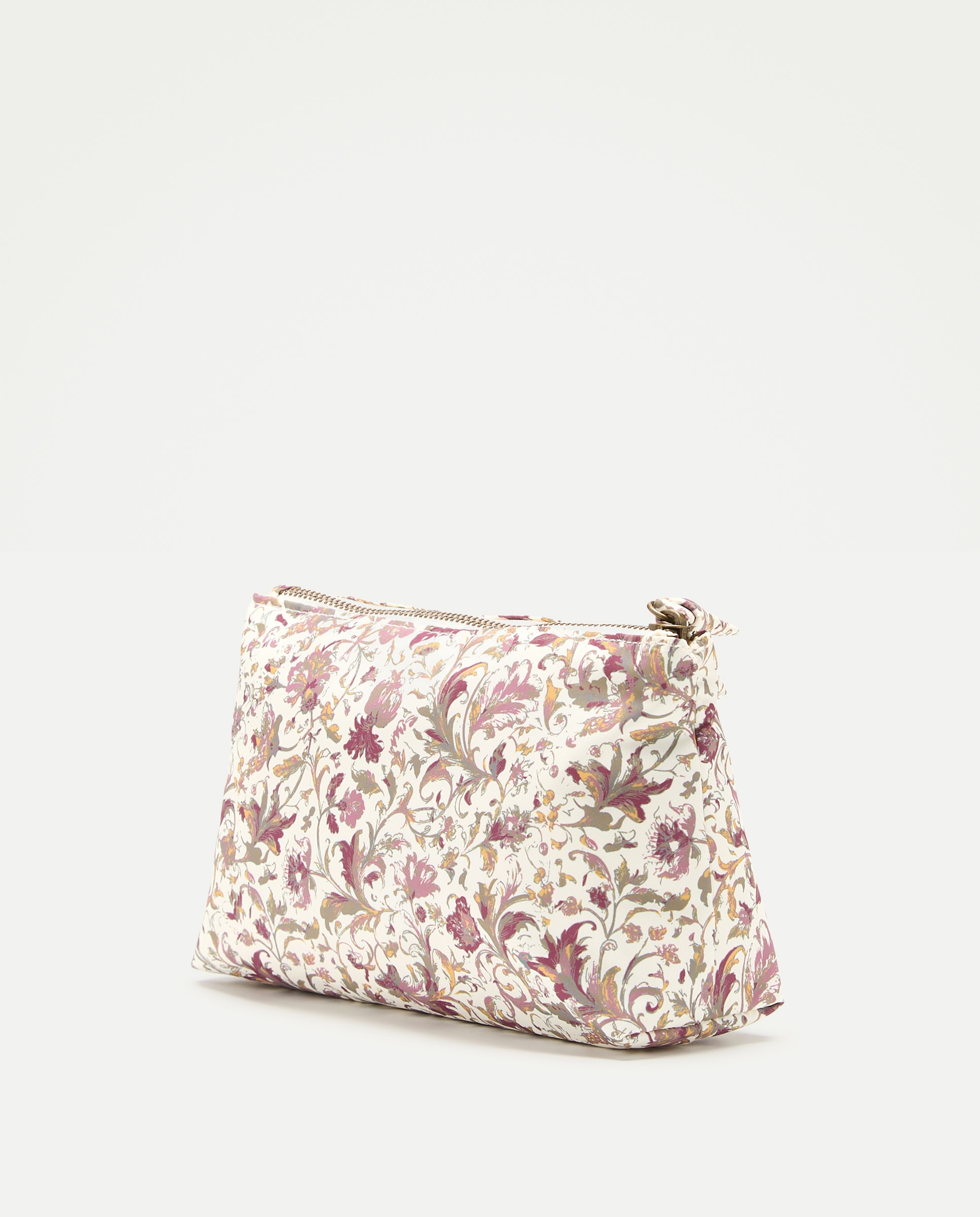 Nécessaire Horizontal com Estampado do Mar Rosa-2