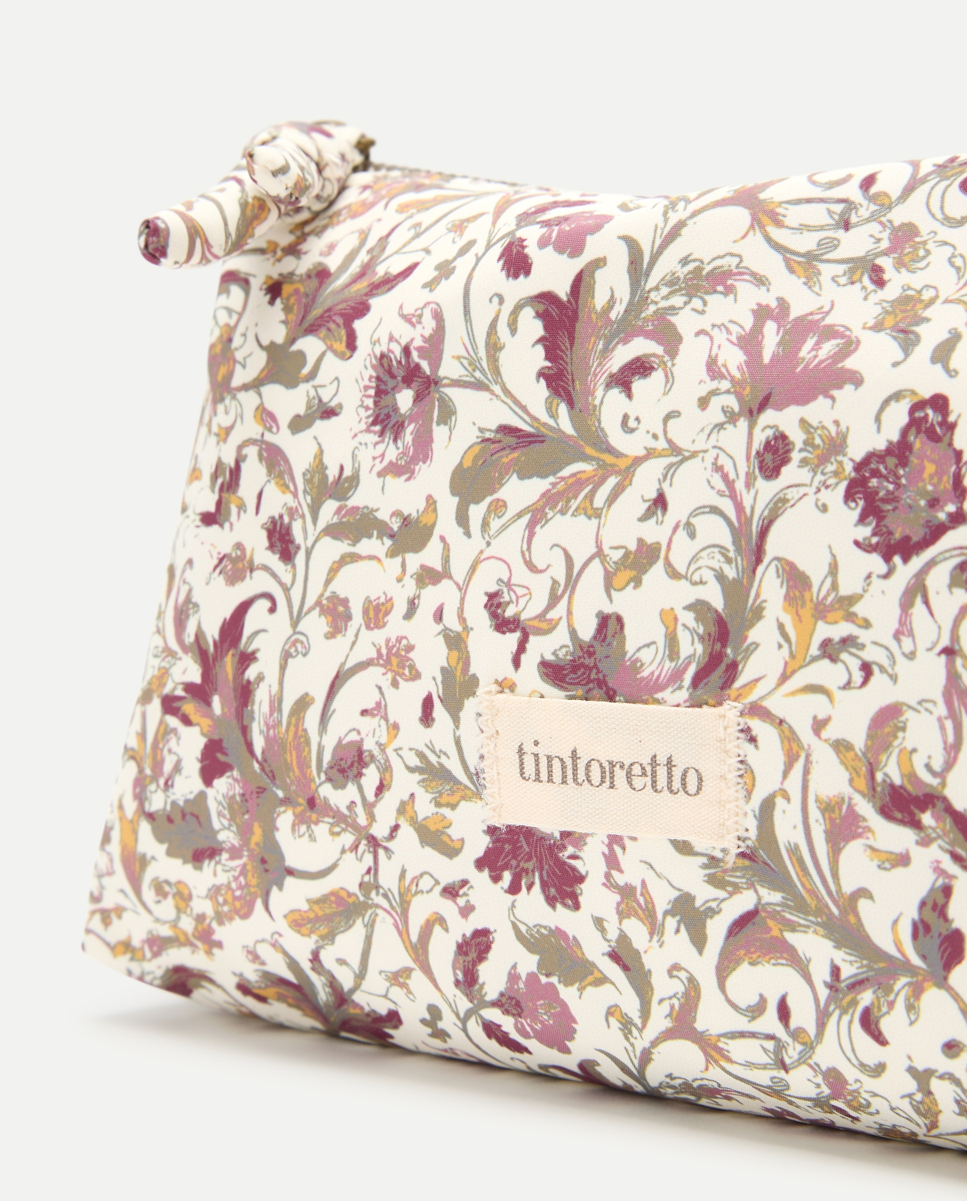Nécessaire Horizontal com Estampado do Mar Rosa-4