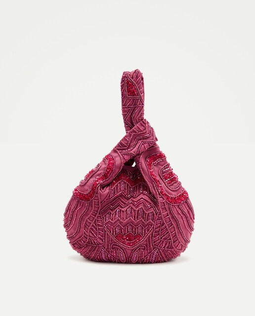 Bolso de mano bordado