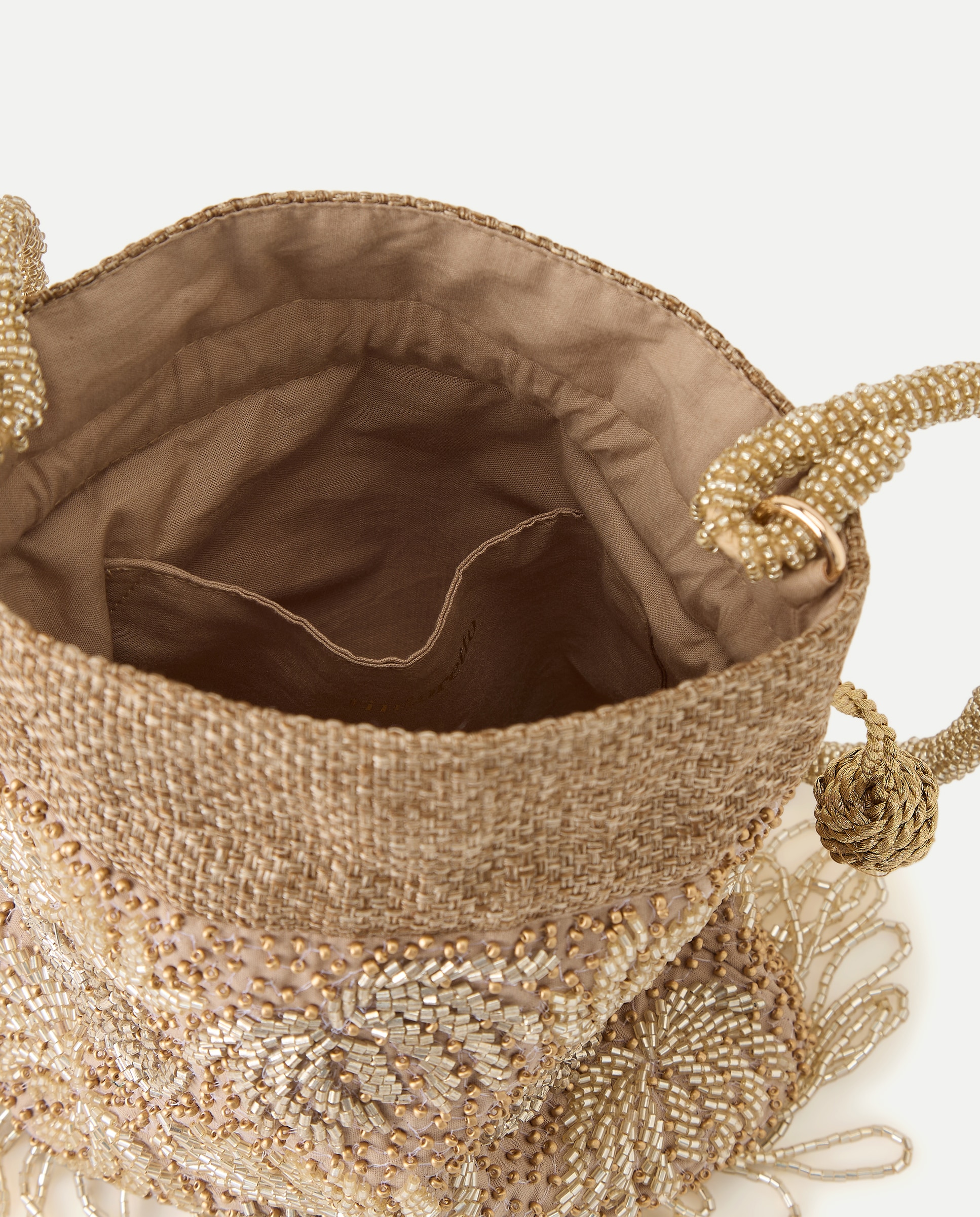 Mala Tipo Saco Bordada 390 Ouro-3