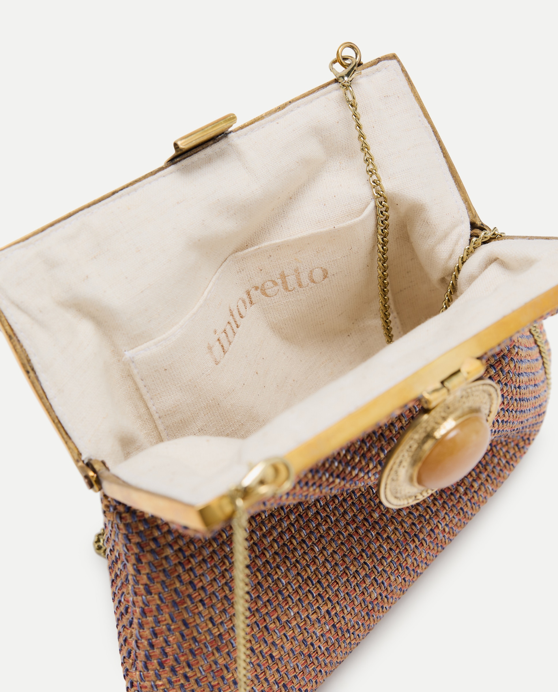 Mala Vintage com Pedra Laranja-queimado-3