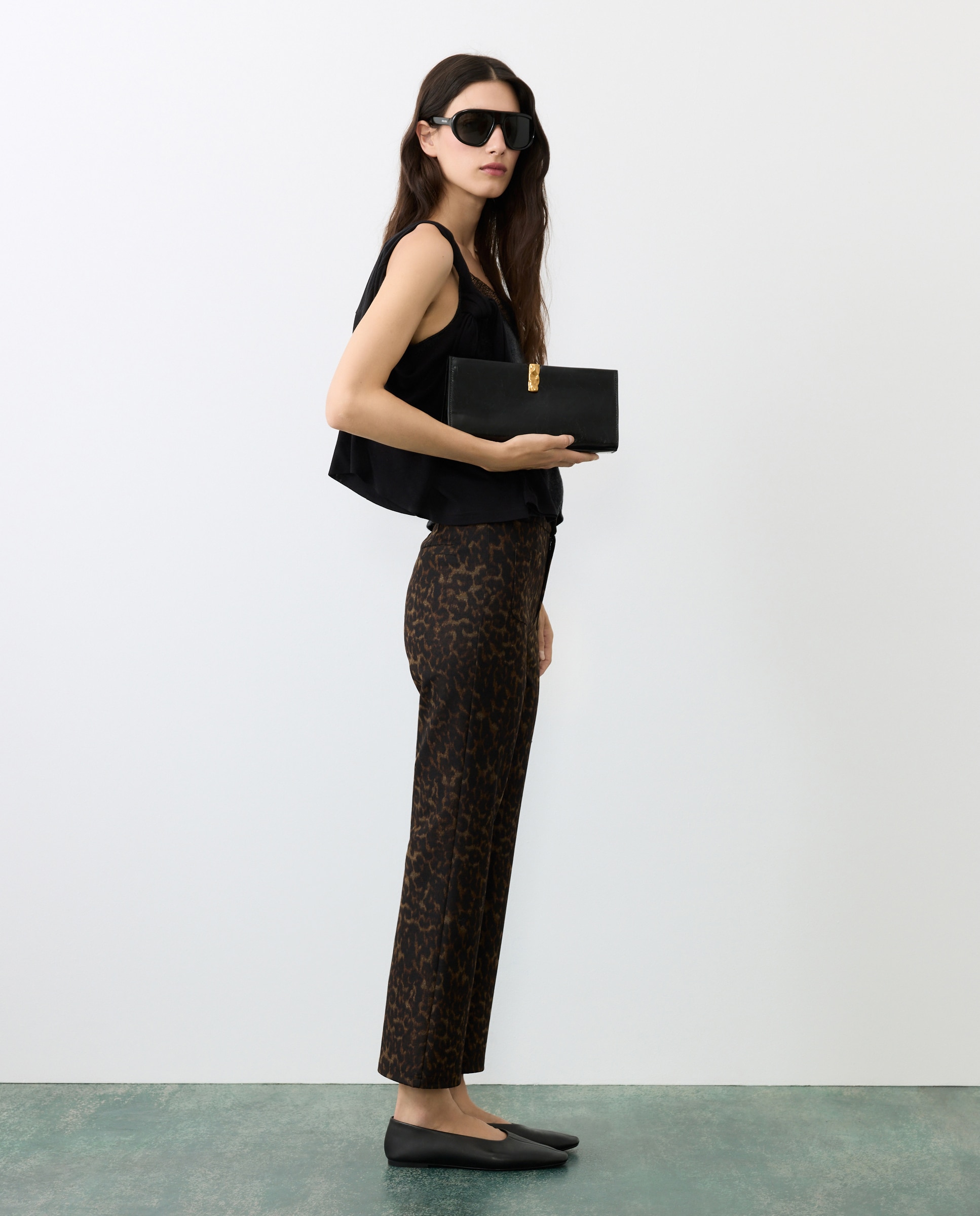 Bolso sobre efecto piel de fiesta - Tintoretto - Negro Negro-7