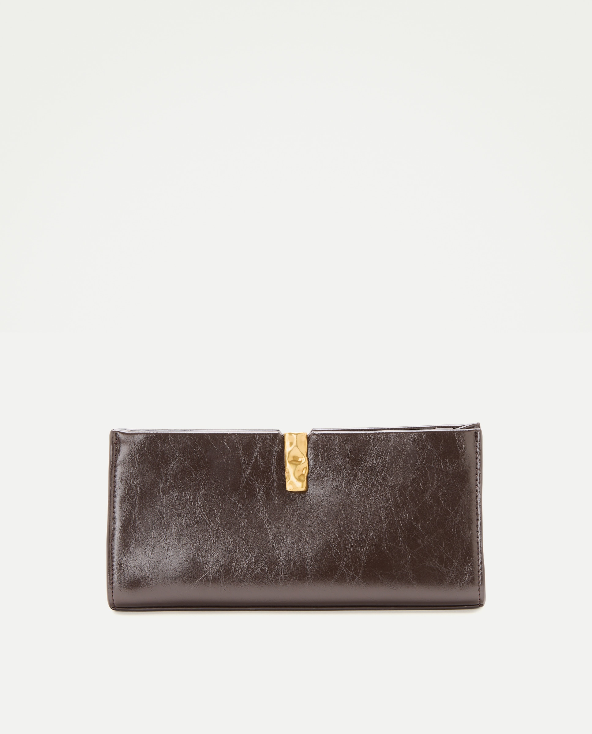 Imagem 0 de Mala Clutch de Festa com Efeito de Pele