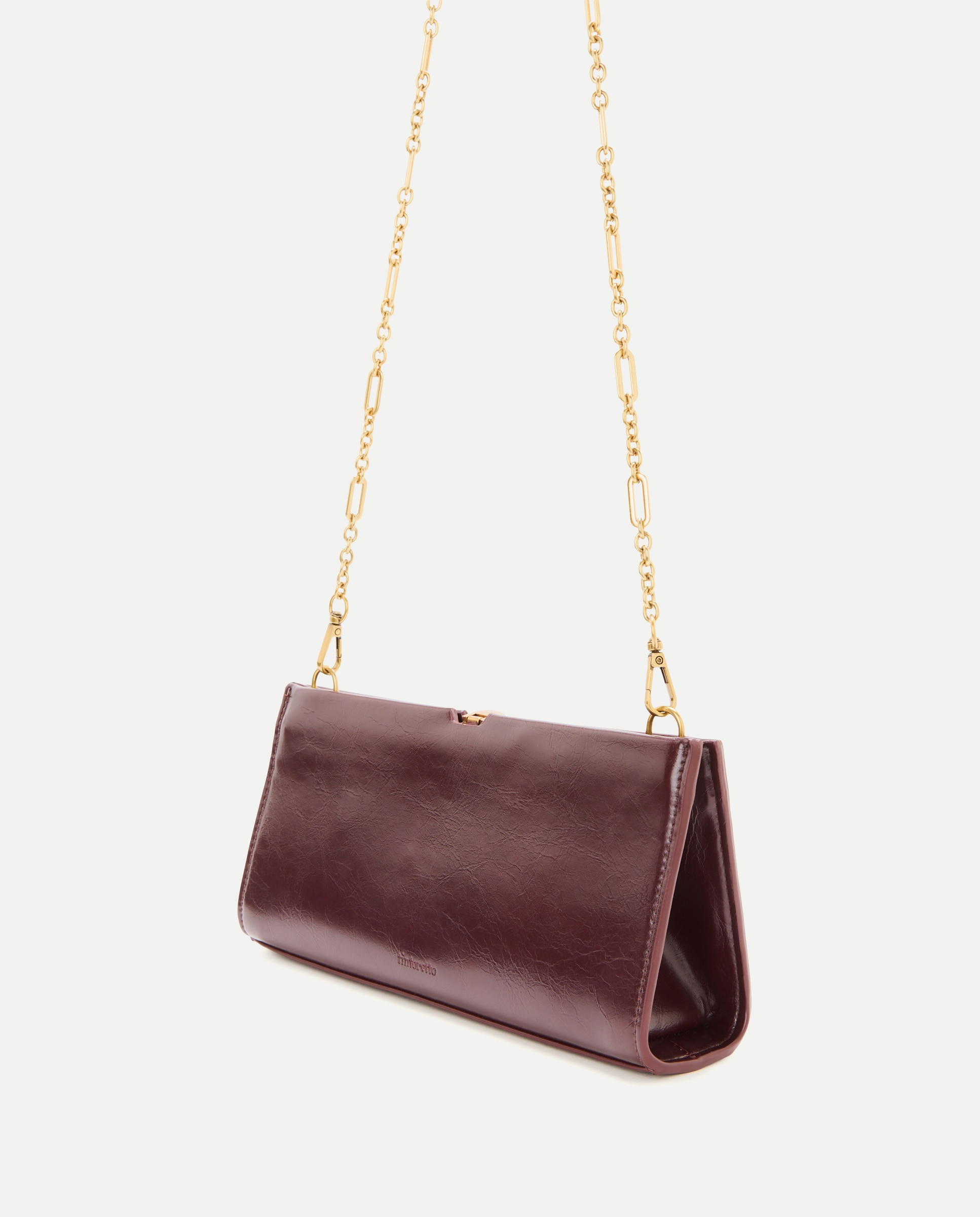 Bolso sobre efecto piel de fiesta - Tintoretto - Burdeos Burdeos-6