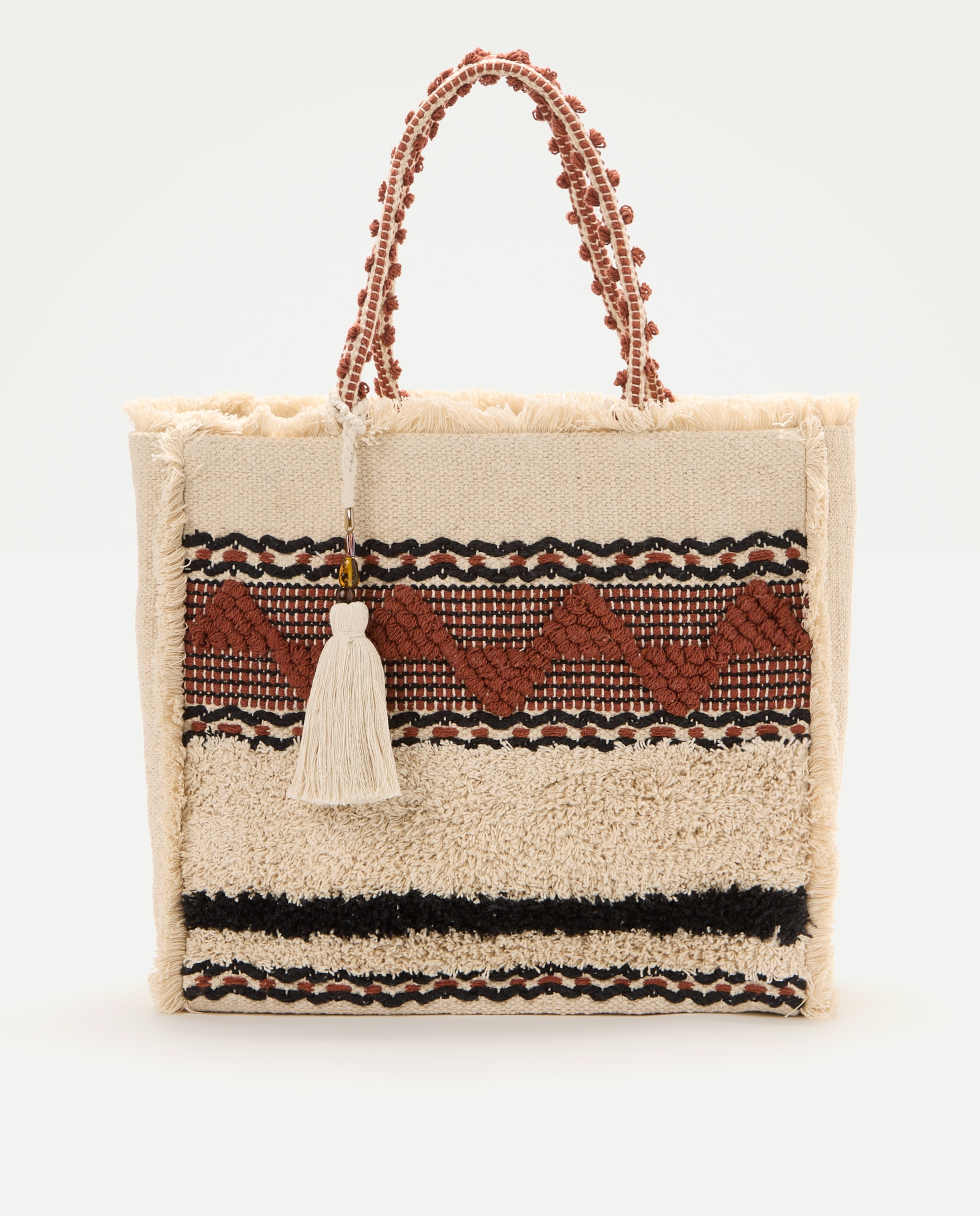 Imagem 0 de Mala Shopper Boho Grande de Praia