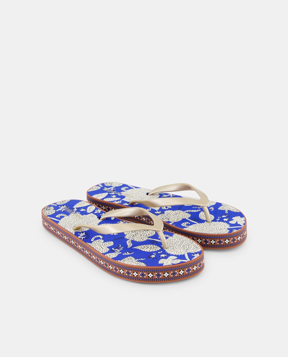Flip Flops com Estampado 440 Azulão-2