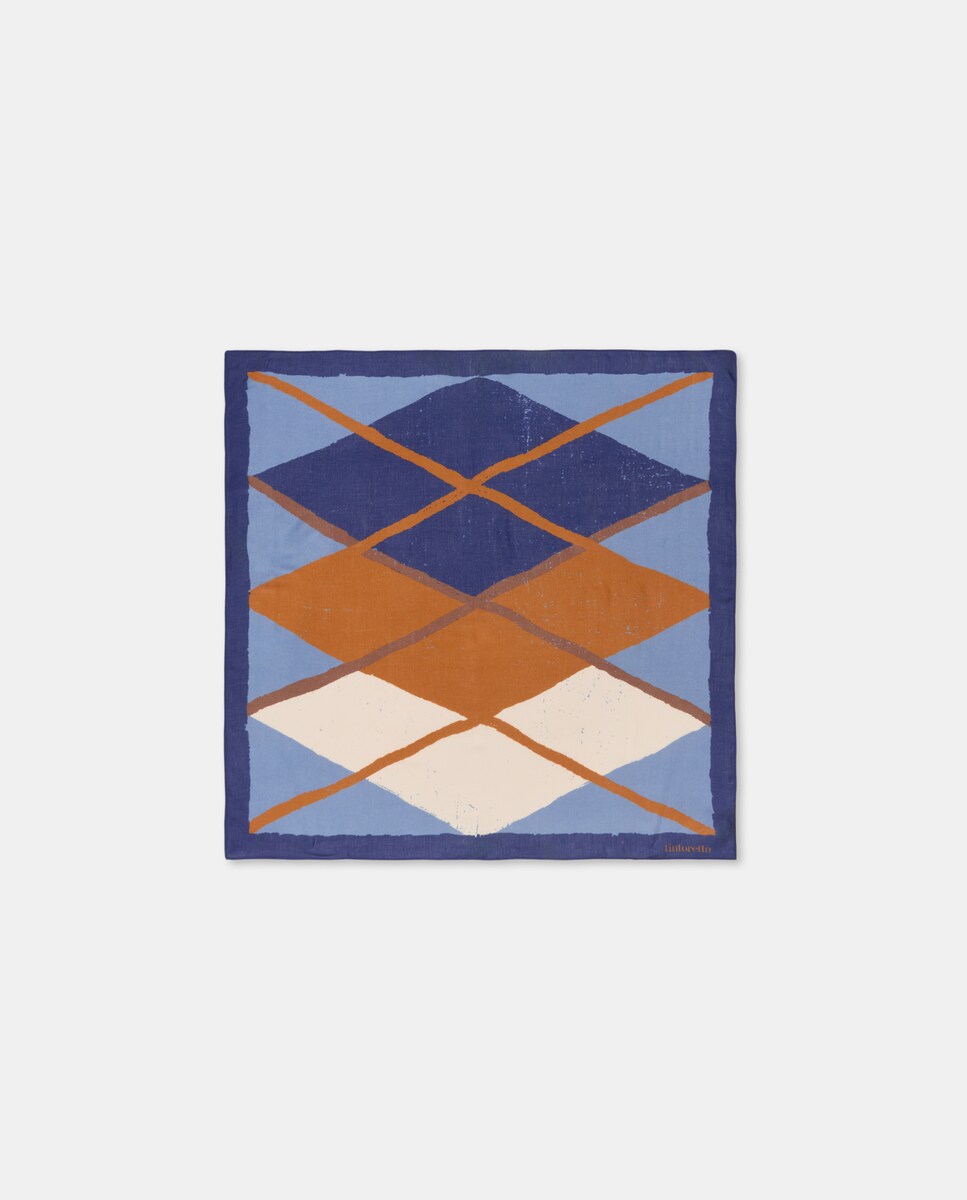 Bandana Bordada 400 Azul-3