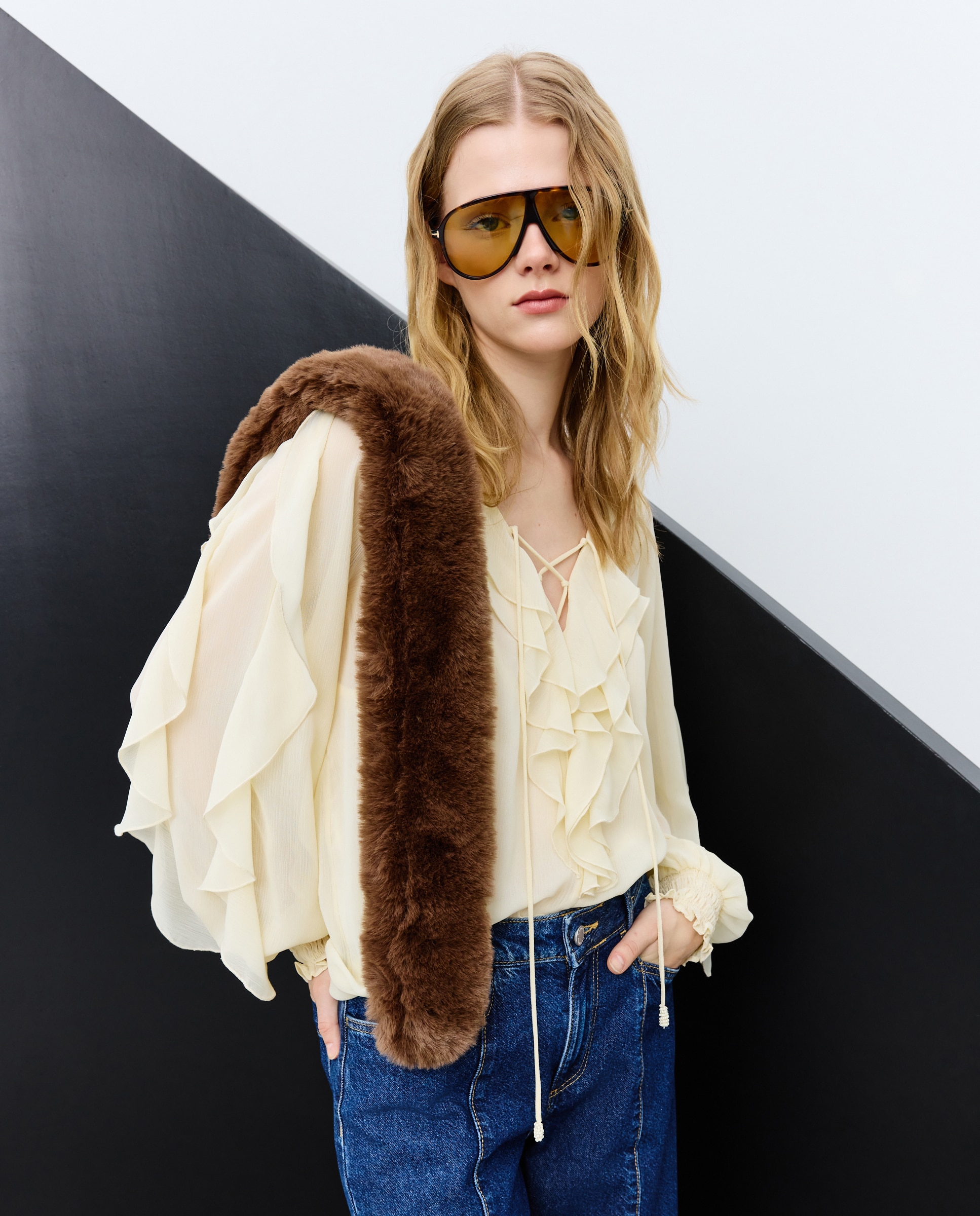 Gola Faux Fur 730 Camel-3
