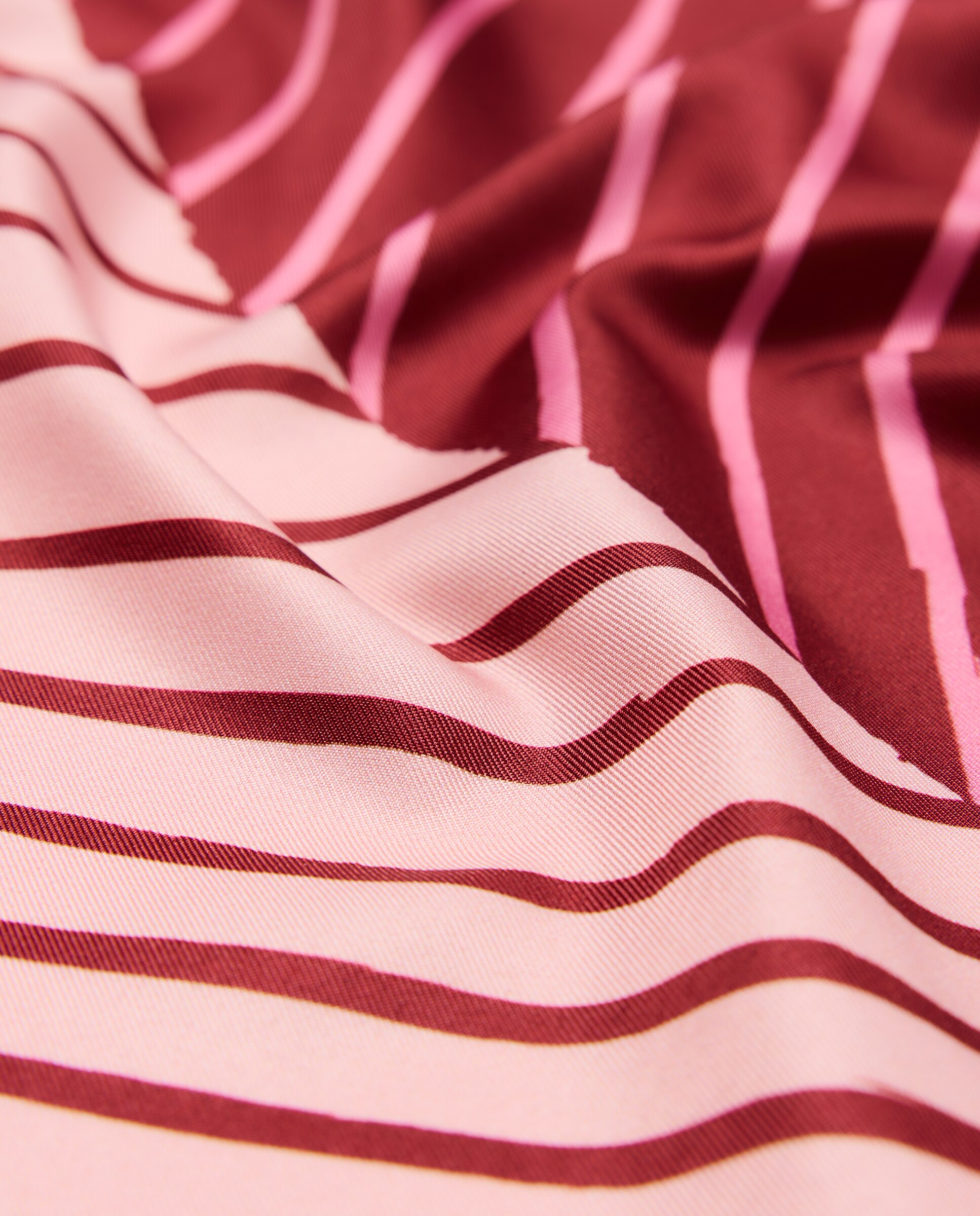 Lenço de Pescoço com Linhas 200 Rosa-3