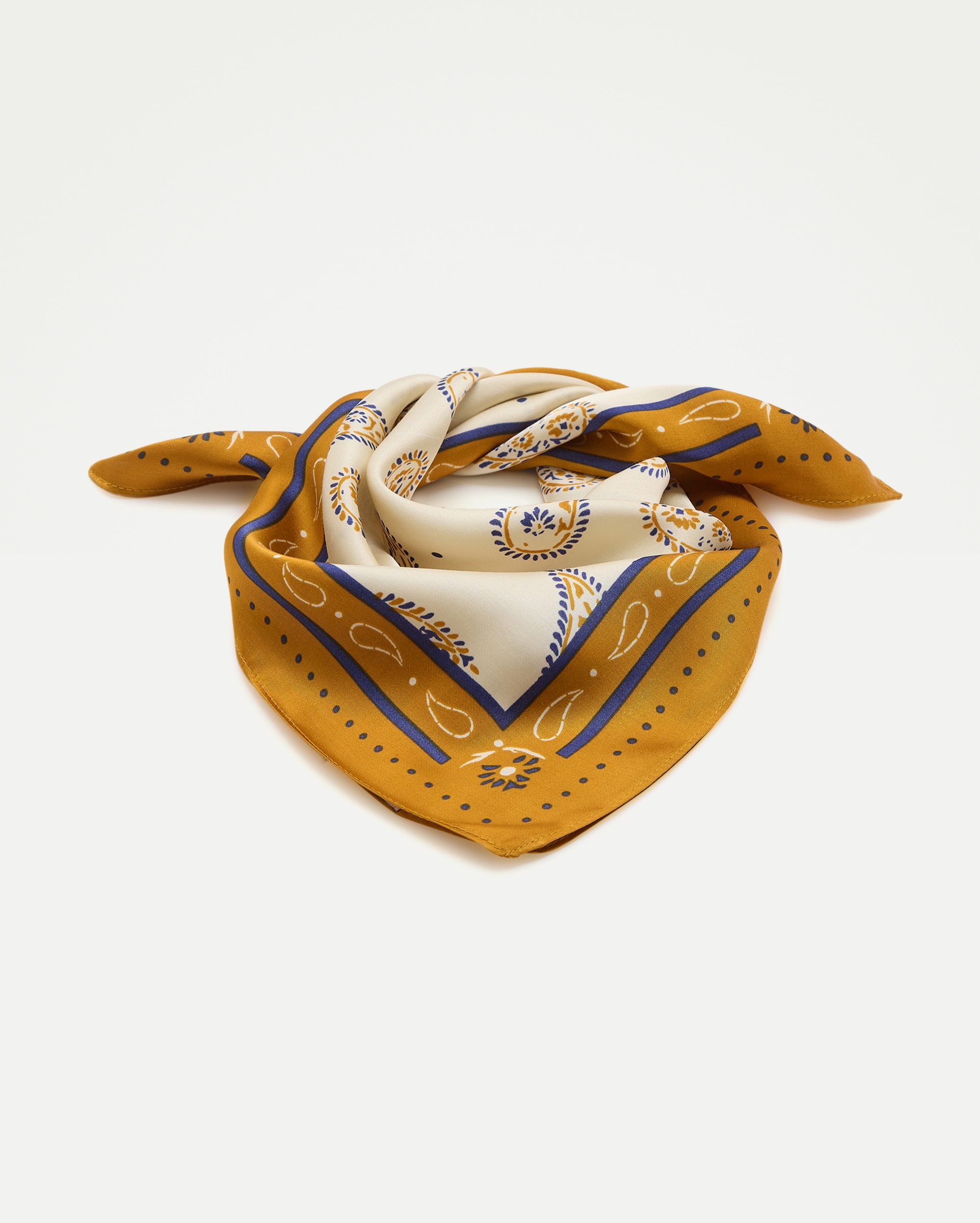 Imagen 1 de Pañuelo para el cuello con print paisley - Tintoretto - 120 Crudo 120 Crudo