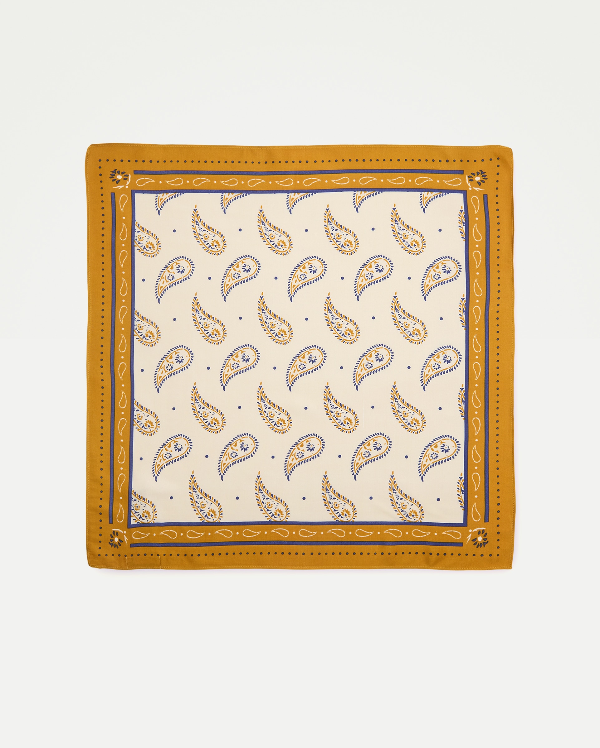 Imagen 2 de Pañuelo para el cuello con print paisley - Tintoretto - 120 Crudo 120 Crudo