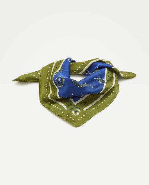 Pañuelo para el cuello con print paisley