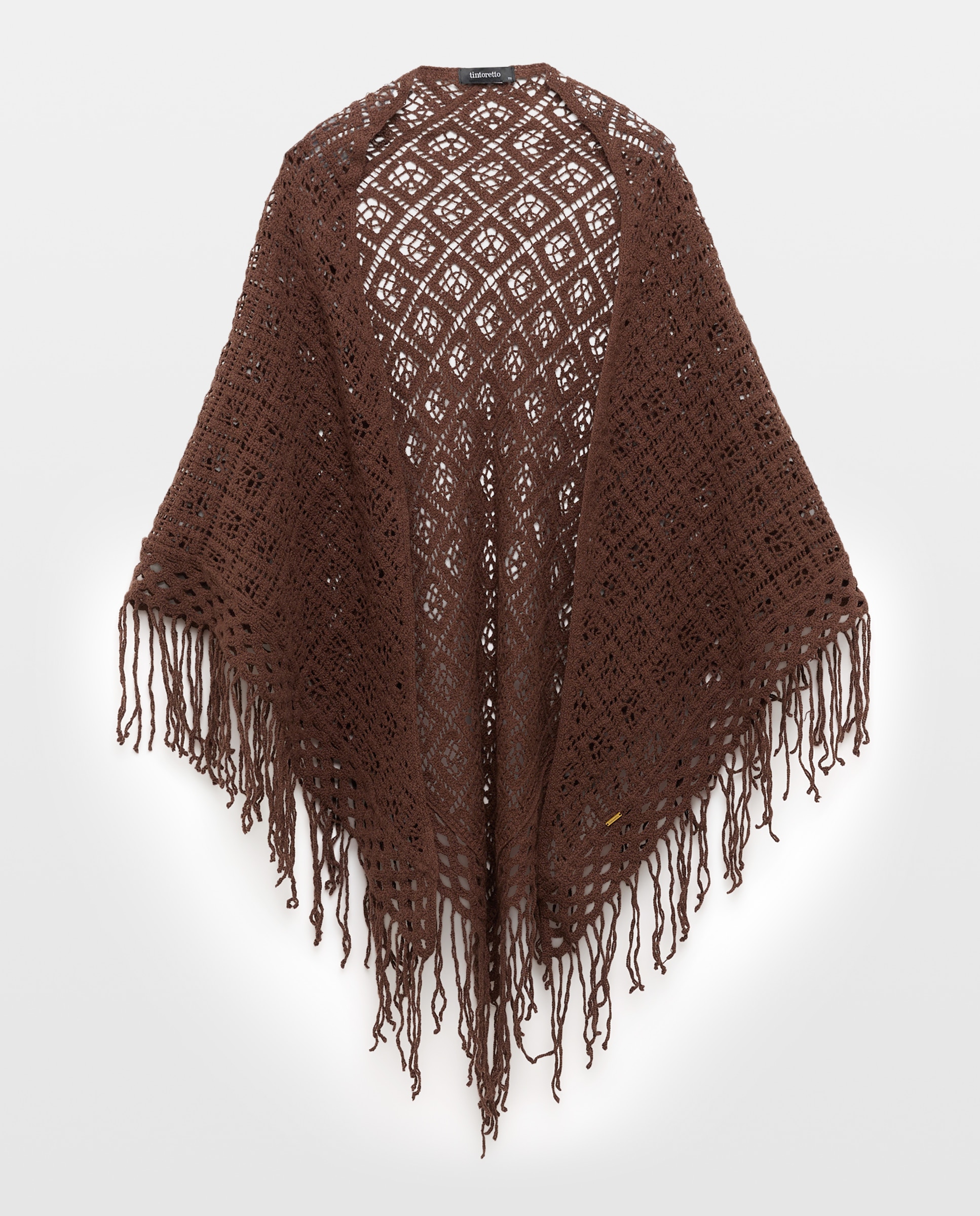 Imagem 0 de Lenço de Crochet com Franjas
