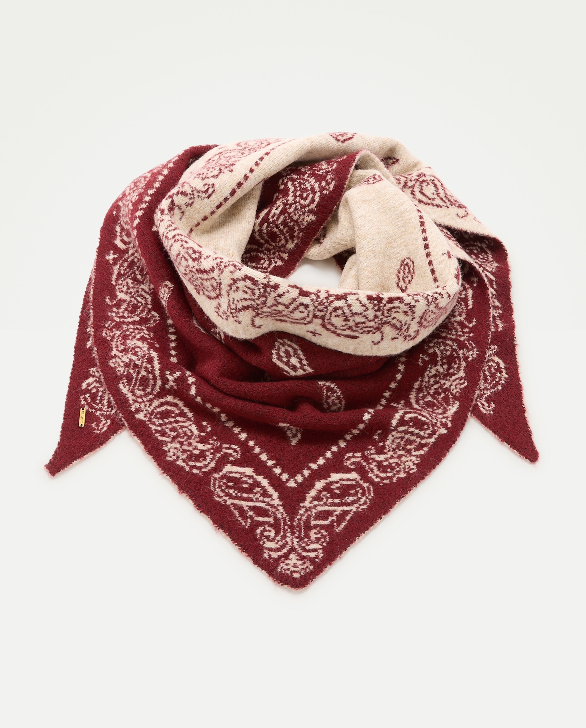 Imagem 0 de Xaile Médio com Jacquard Paisley