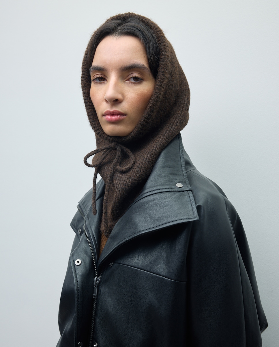 Balaclava de Malha Castanho-3