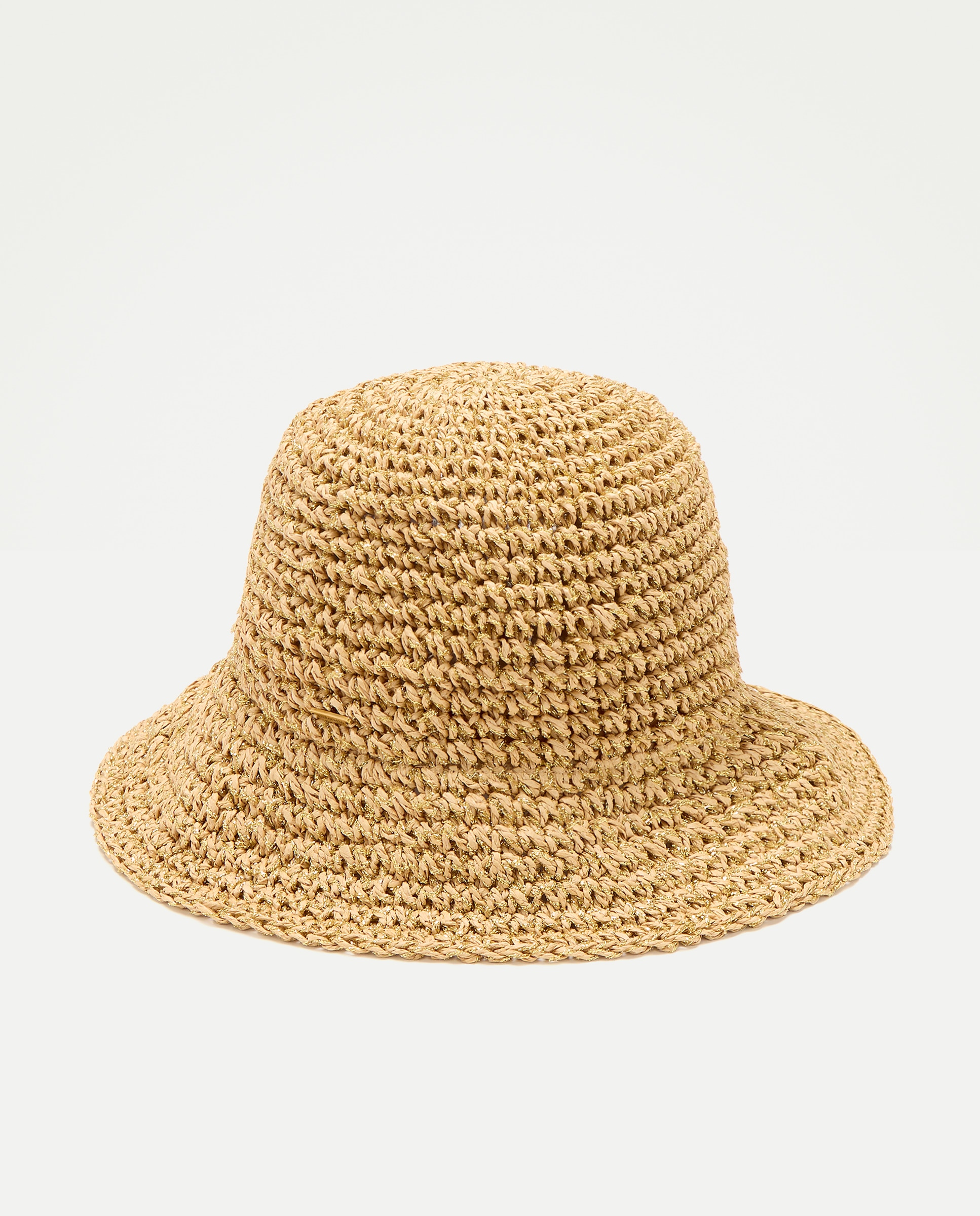 Gorro com Fio Metalizado Torrado-1