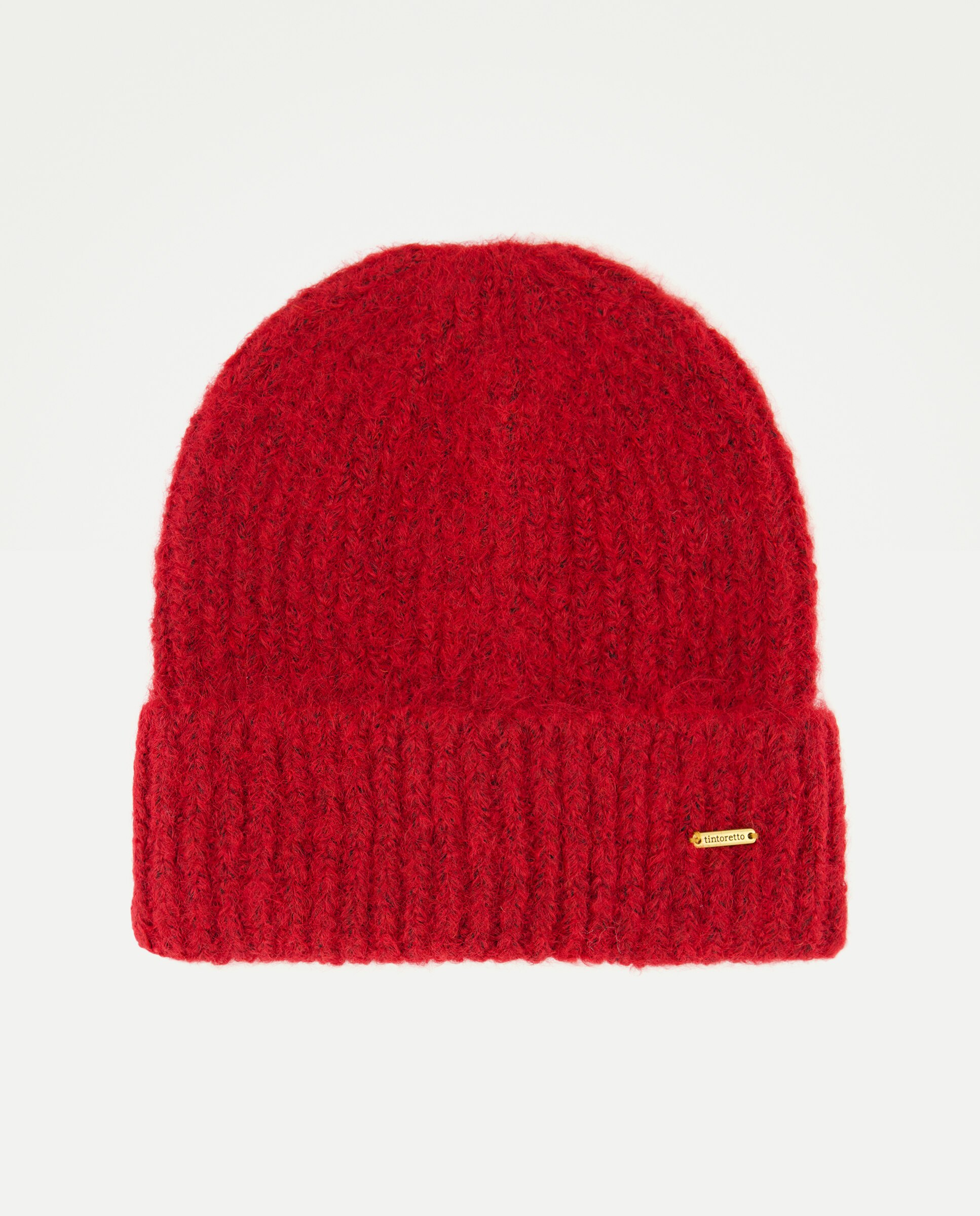 Gorro punto color liso - Tintoretto - 600 Rojo 600 Rojo-1