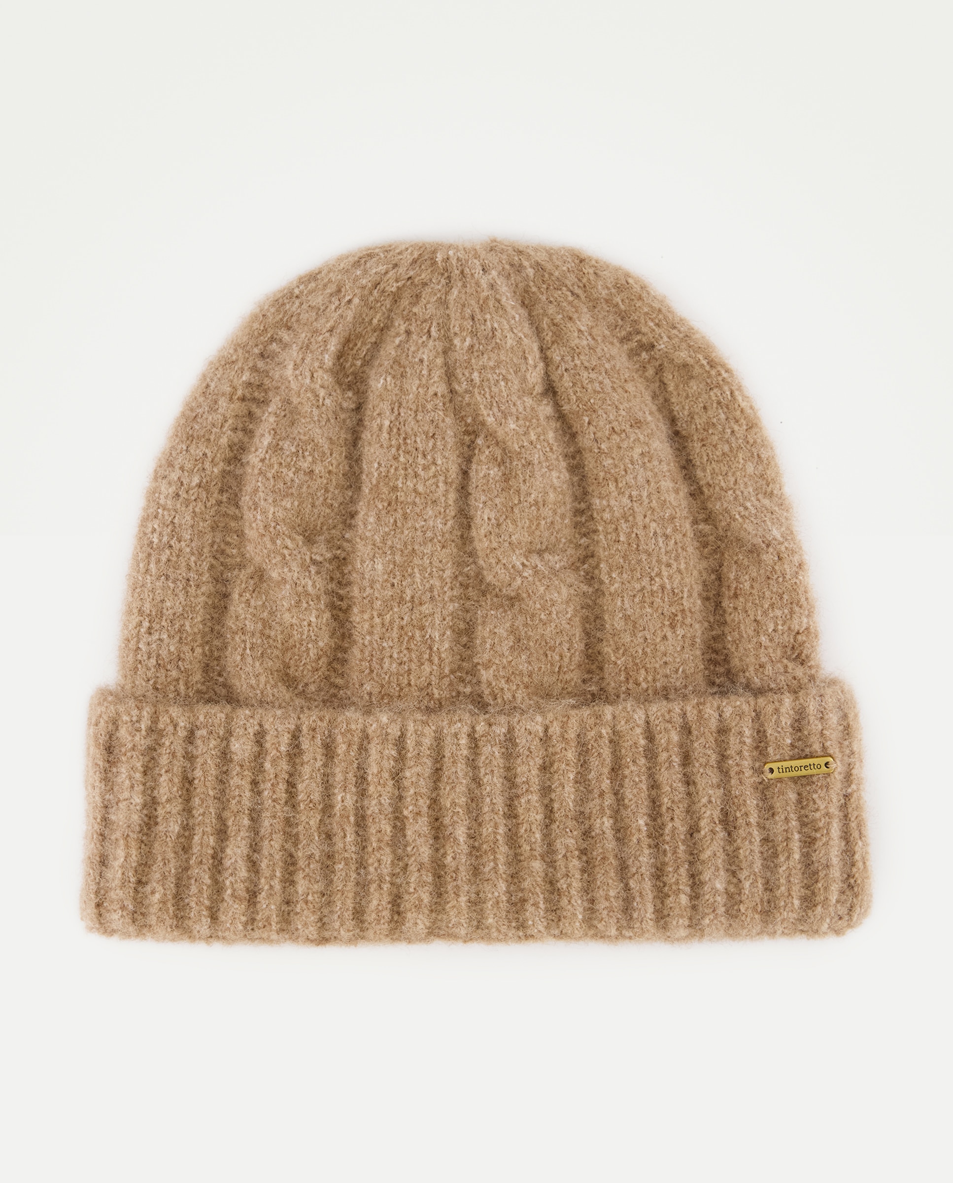 Imagen 0 de Gorro punto ochos Beige