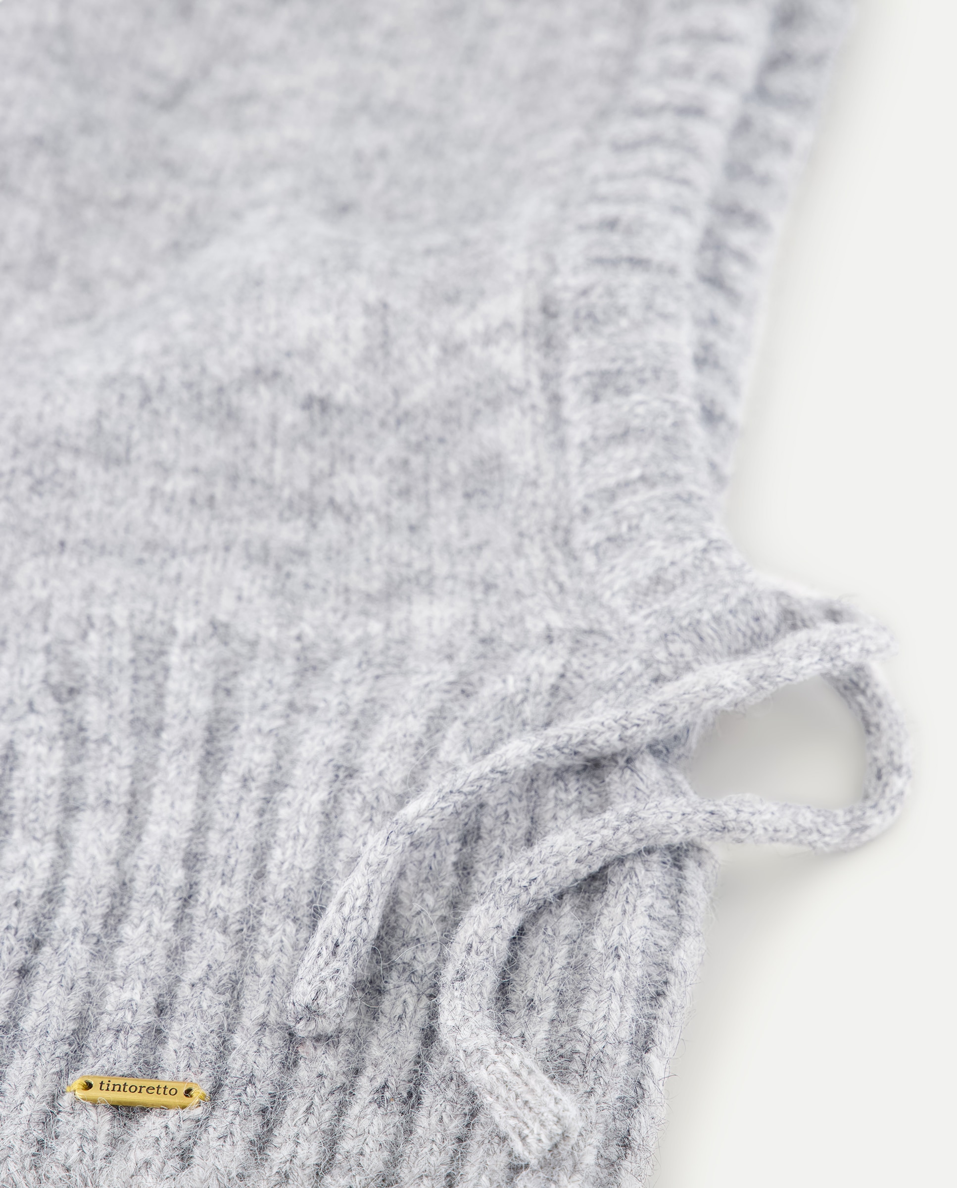 Balaclava básica lisa - Tintoretto - Gris claro Gris claro-2