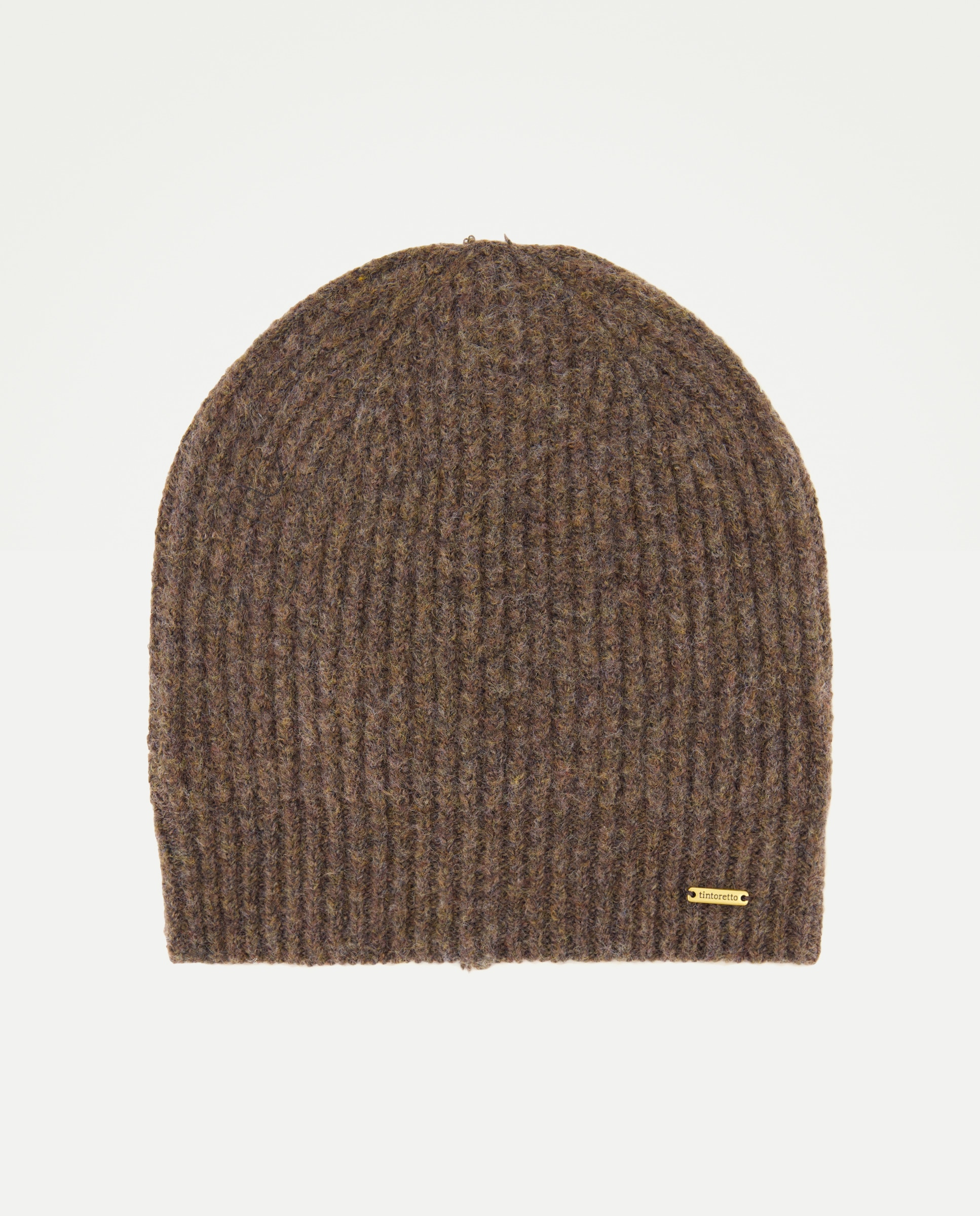 Gorro punto liso - Tintoretto - Marrón Marrón-1