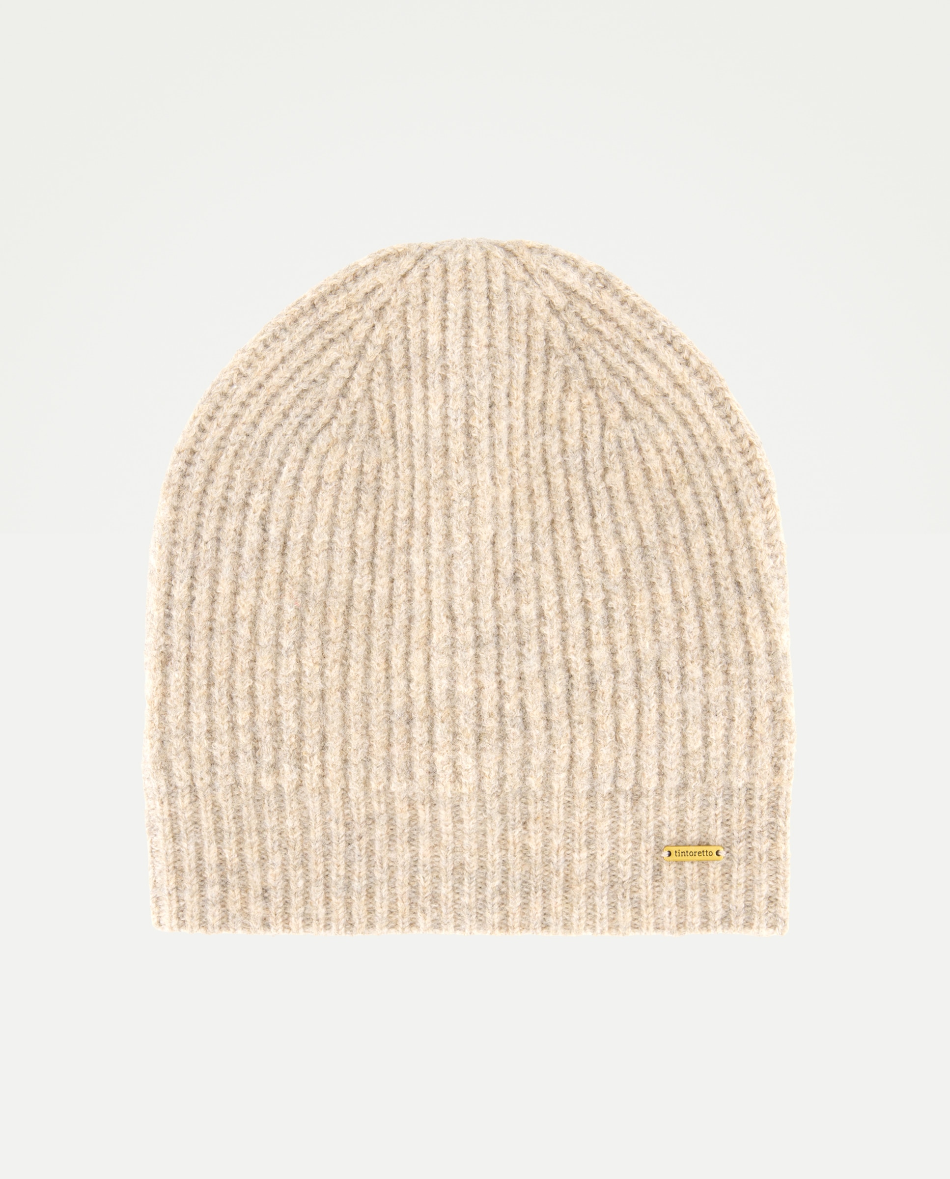 Imagen 0 de Gorro punto liso Beige