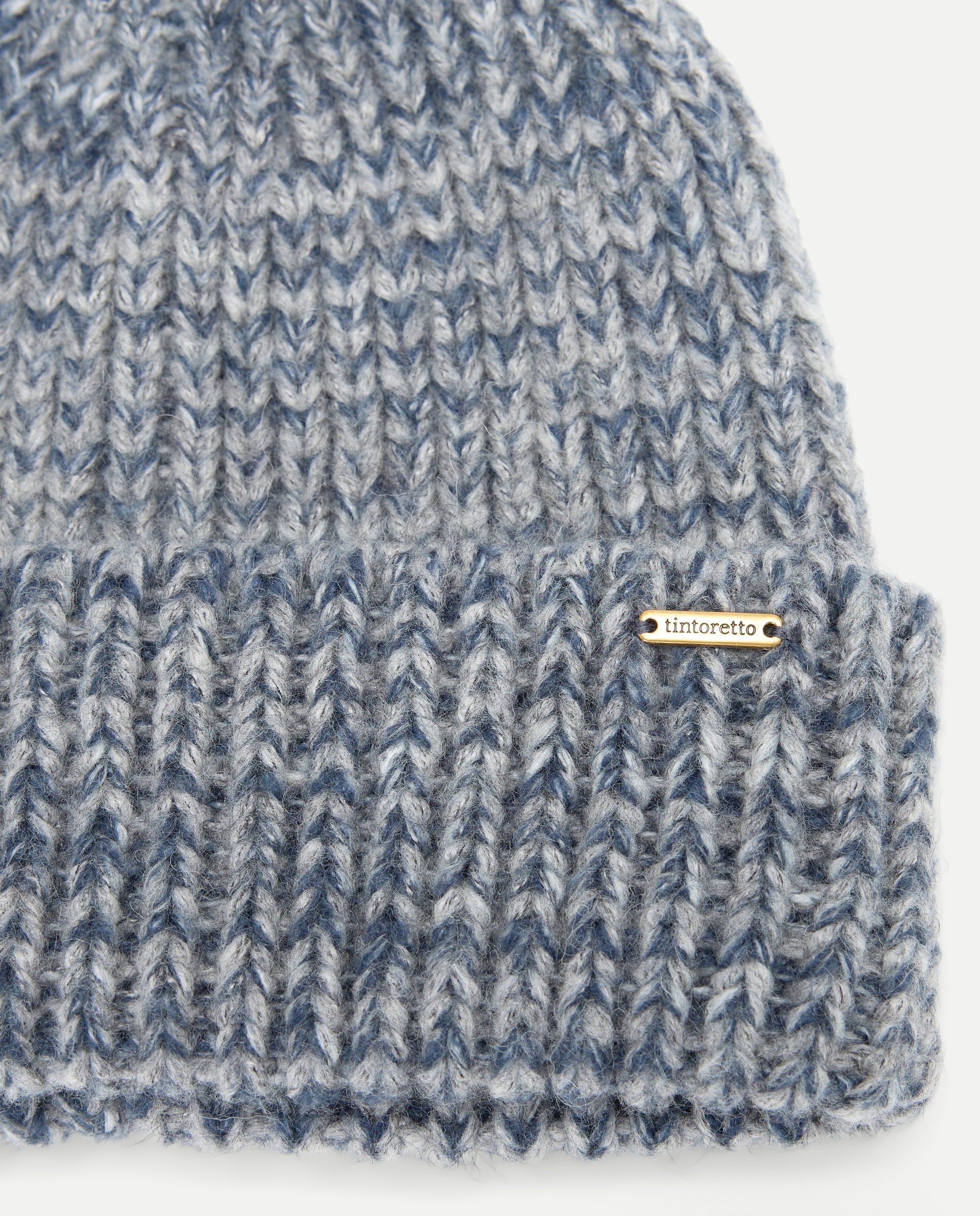 Conjunto de Gorro e Cachecol - Melange 820 Cinzento Médio-2