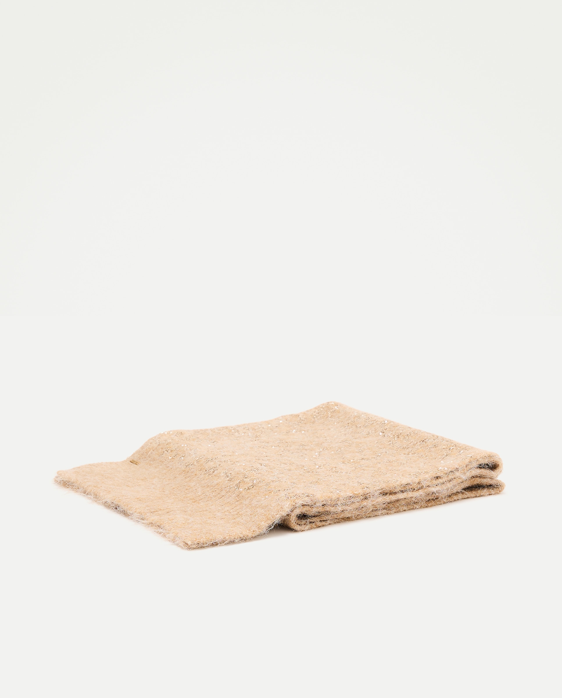 Imagen 3 de Set gorro y bufanda con lentejuelas - Tintoretto - Beige Beige