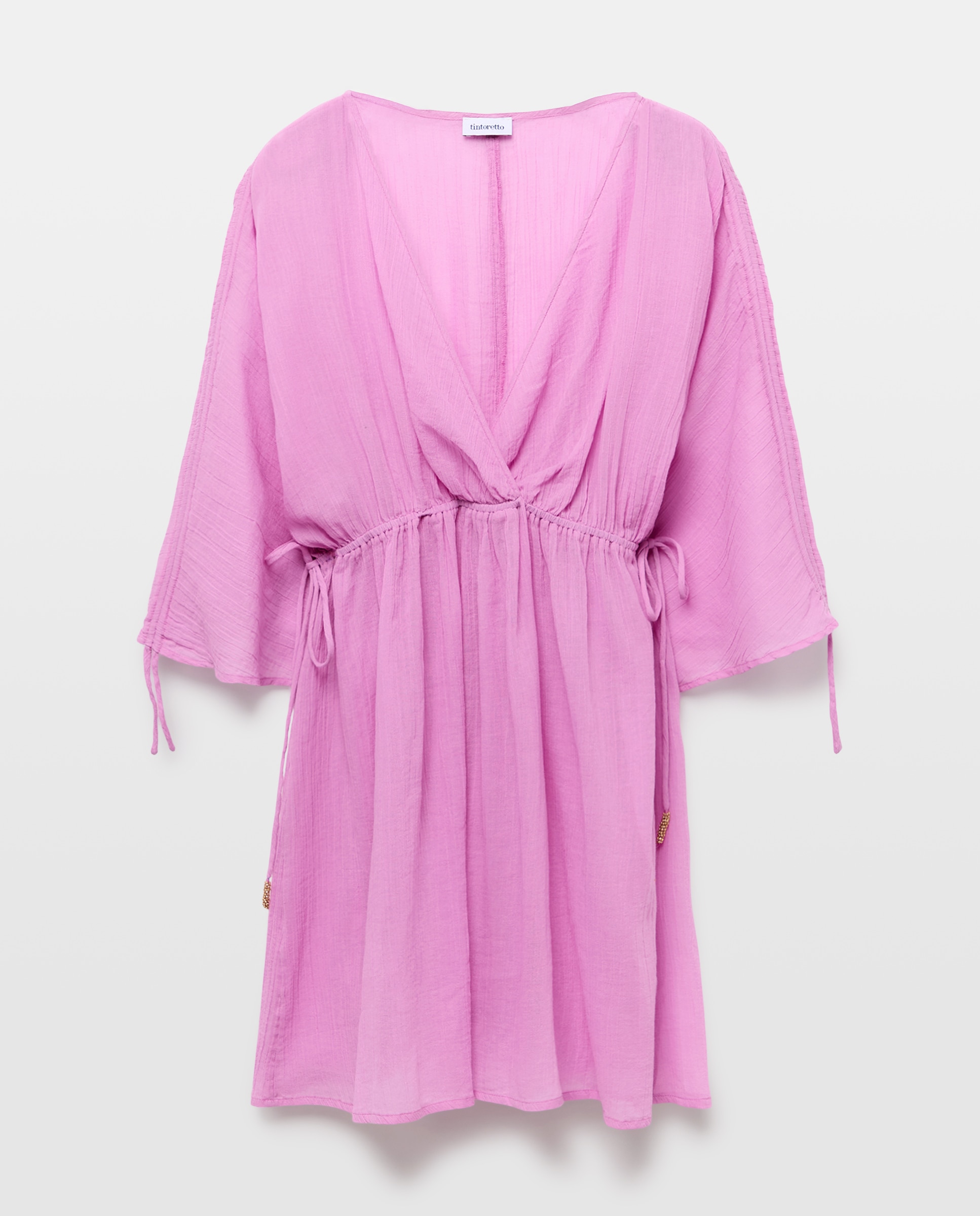 Imagem 0 de Vestido com Manga Franzida