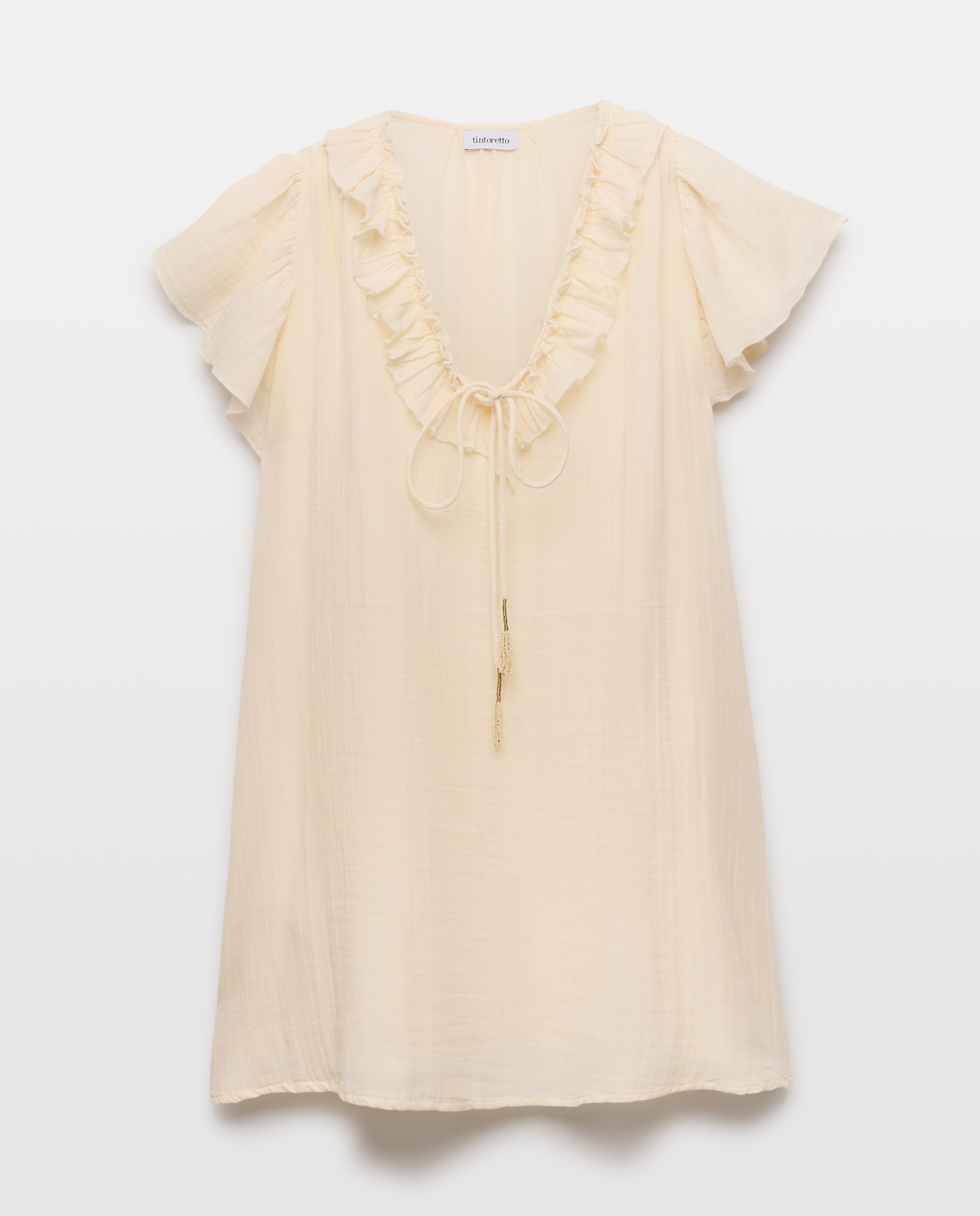 Imagem 0 de Vestido Curto de Praia às Cores