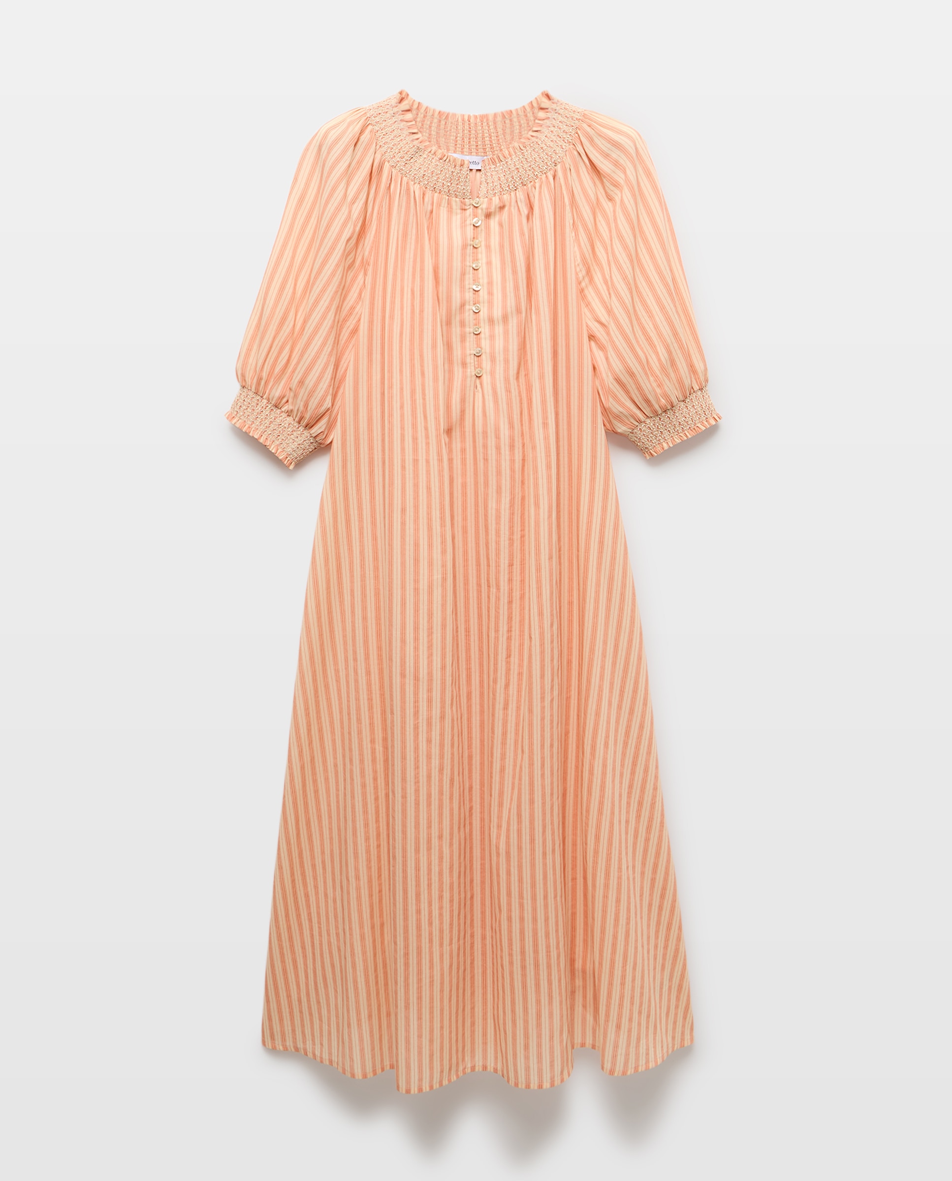 Imagem 0 de Vestido com Risca Fina